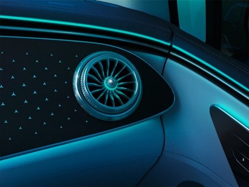 ENERGIZING AIR CONTROL Plus s HEPA filtrem v novém EQE SUV od Mercedes-EQ.