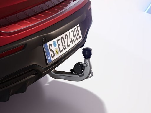 Tažné zařízení se stabilizací přívěsu ESP® v novém EQB od Mercedes-Benz.