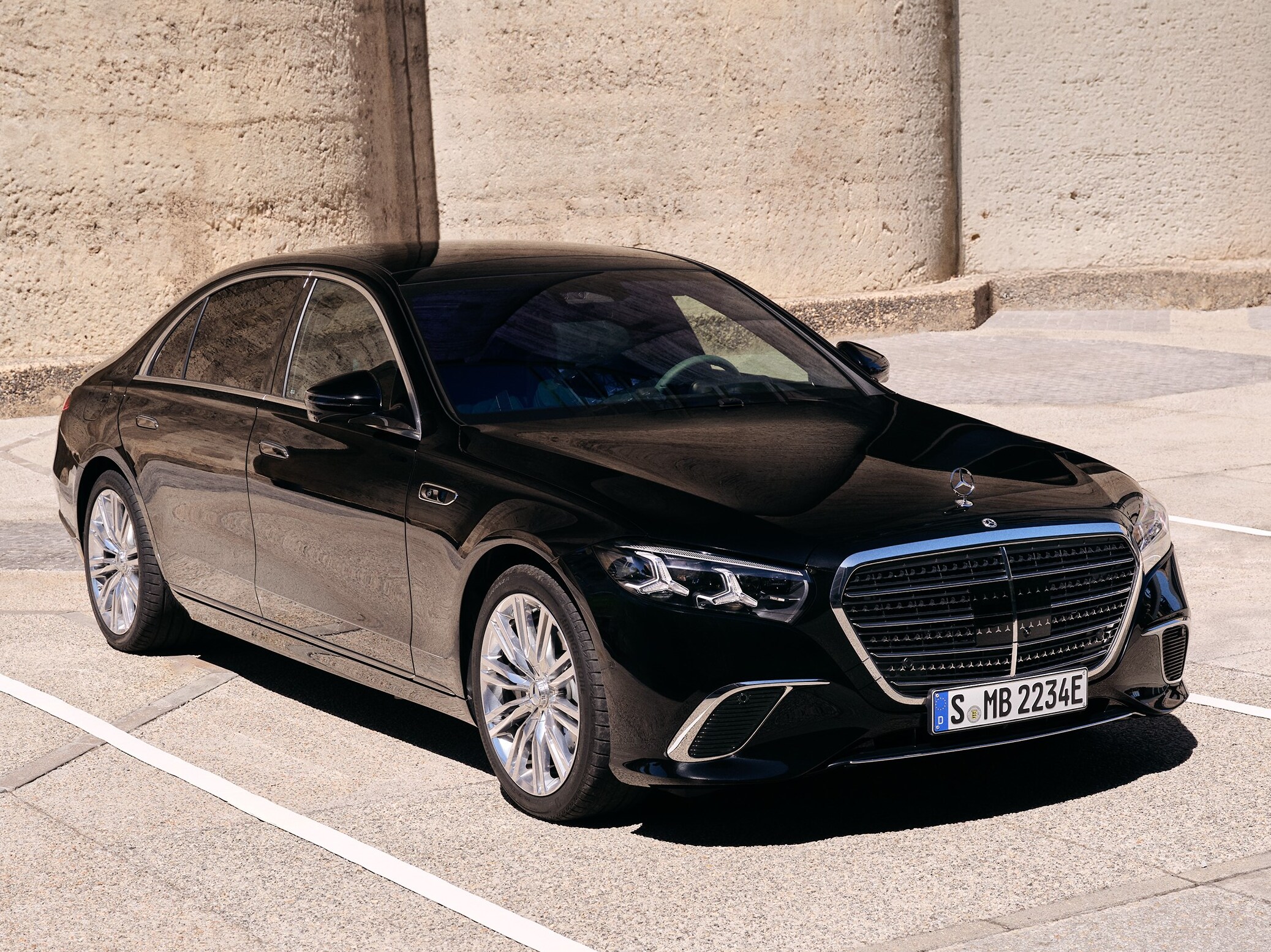 Obrázek představující technologii hnacích ústrojí od Mercedes-Benz.