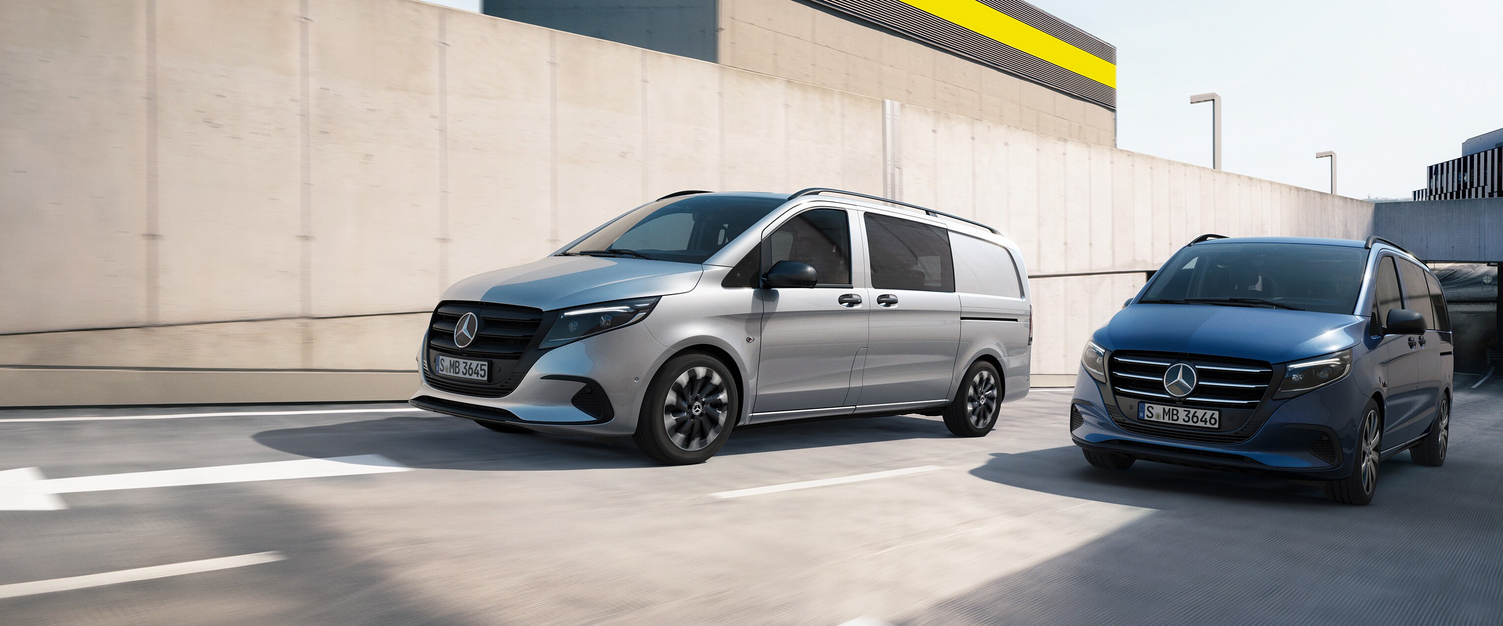 Akční nabídka užitkových vozidel Mercedes-Benz Vito a Třída V Edition 130/140 years.
