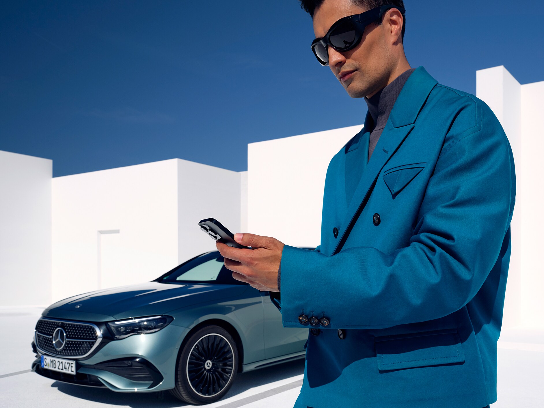 Vzdálená diagnostika jako součást standardní výbavy digitálních doplňků Mercedes-Benz.