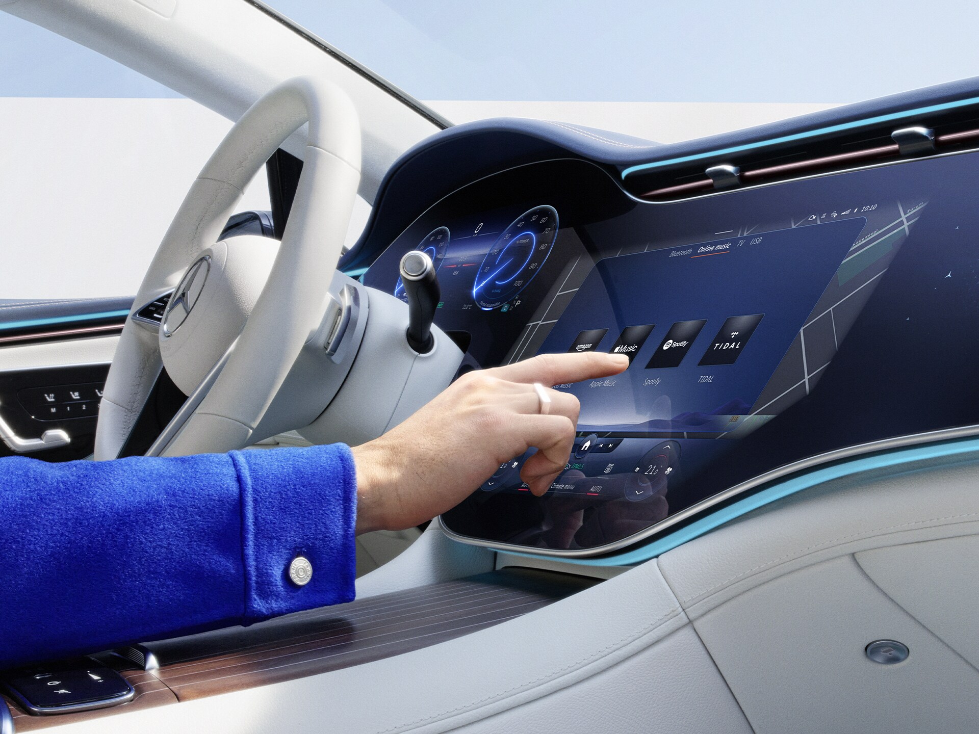 Digitální doplňky od Mercedes-Benz.