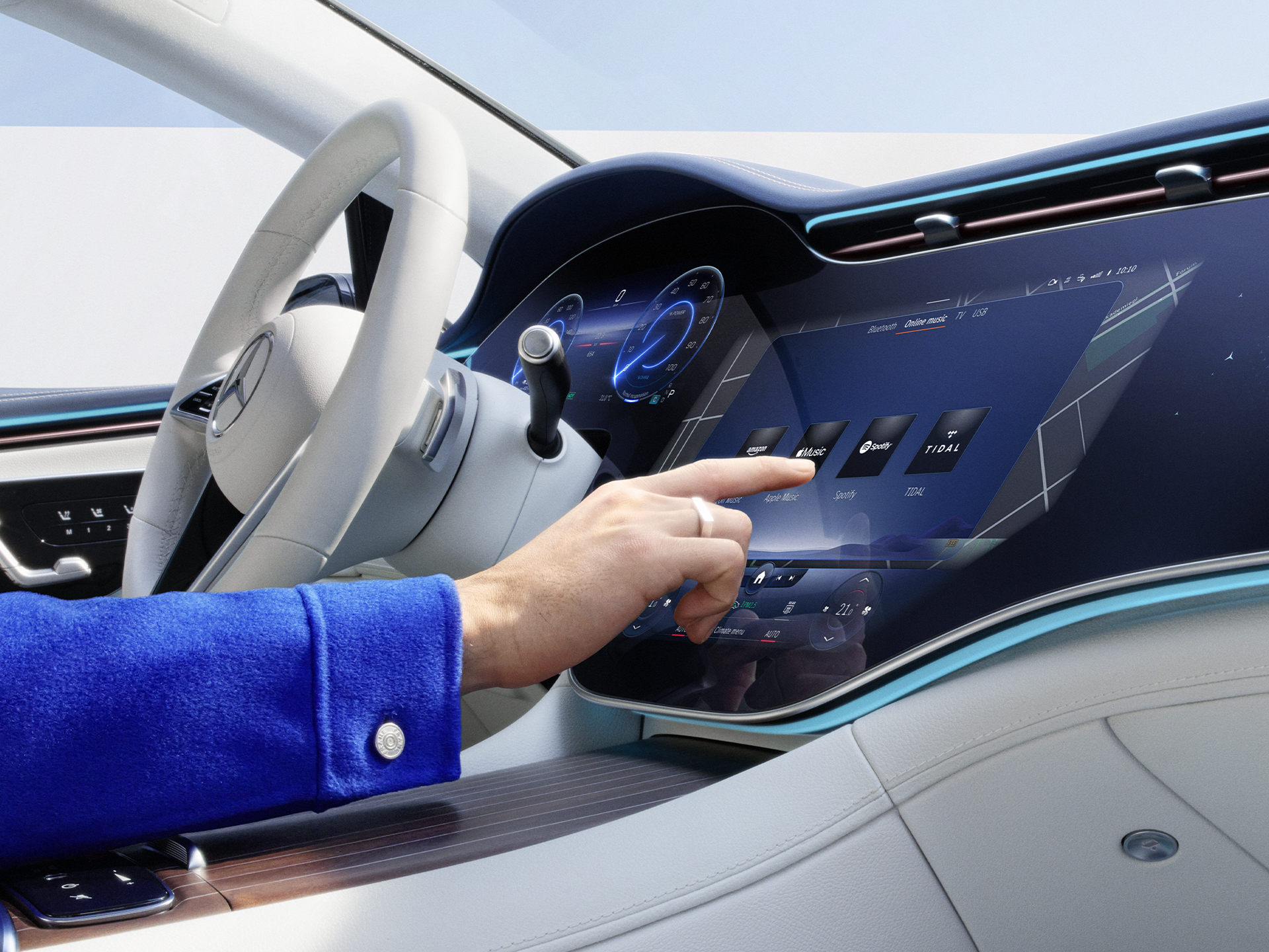 Digitální doplňky | Pohodlí a ovládání | Mercedes-Benz Digitální doplňky od Mercedes-Benz.