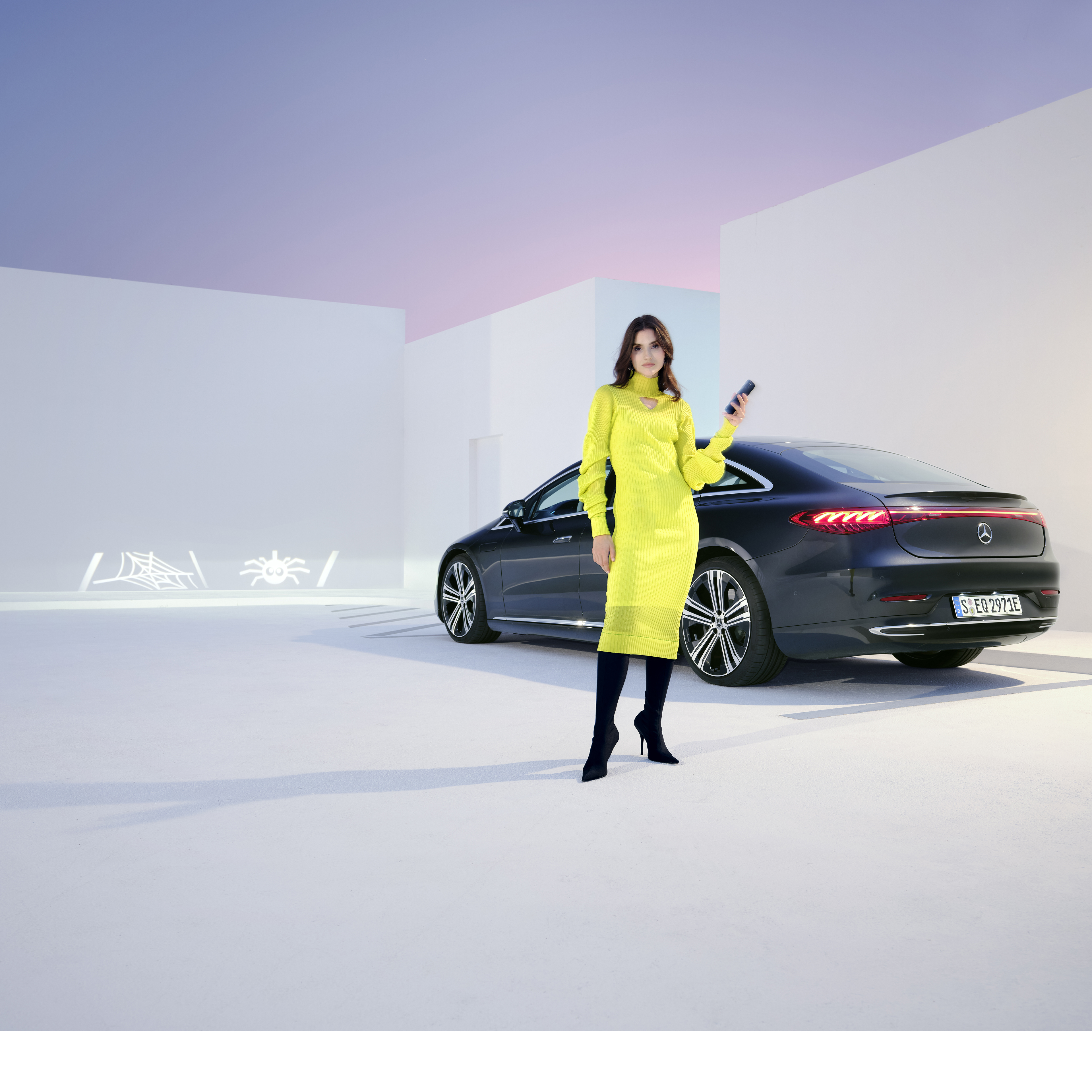 Digitální doplňky pro bezpečnost a GUARD 360° | Mercedes-Benz Digitální doplňky pro bezpečnost a GUARD 360° od Mercedes-Benz.