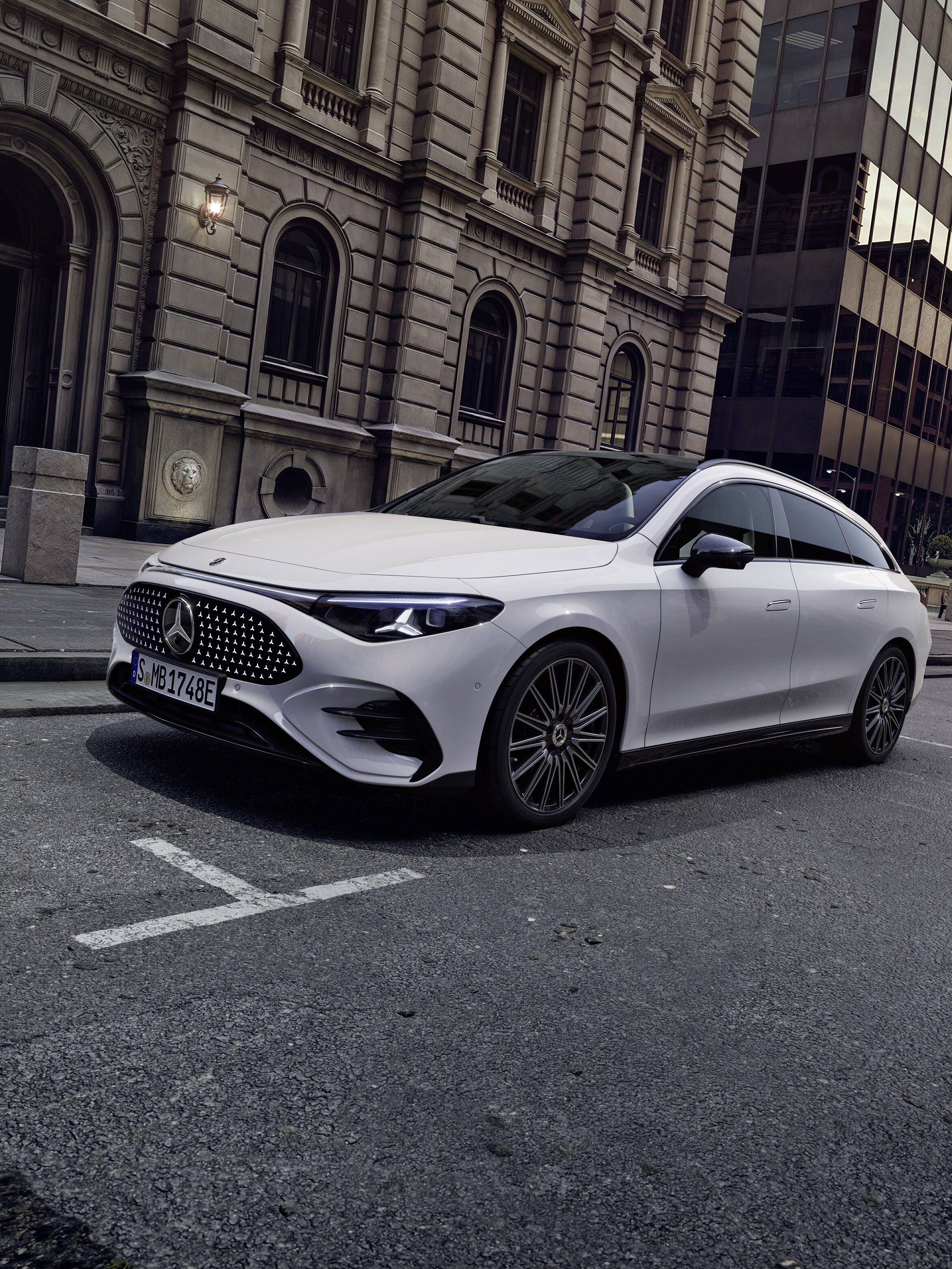Nové elektrické CLA Shooting Brake