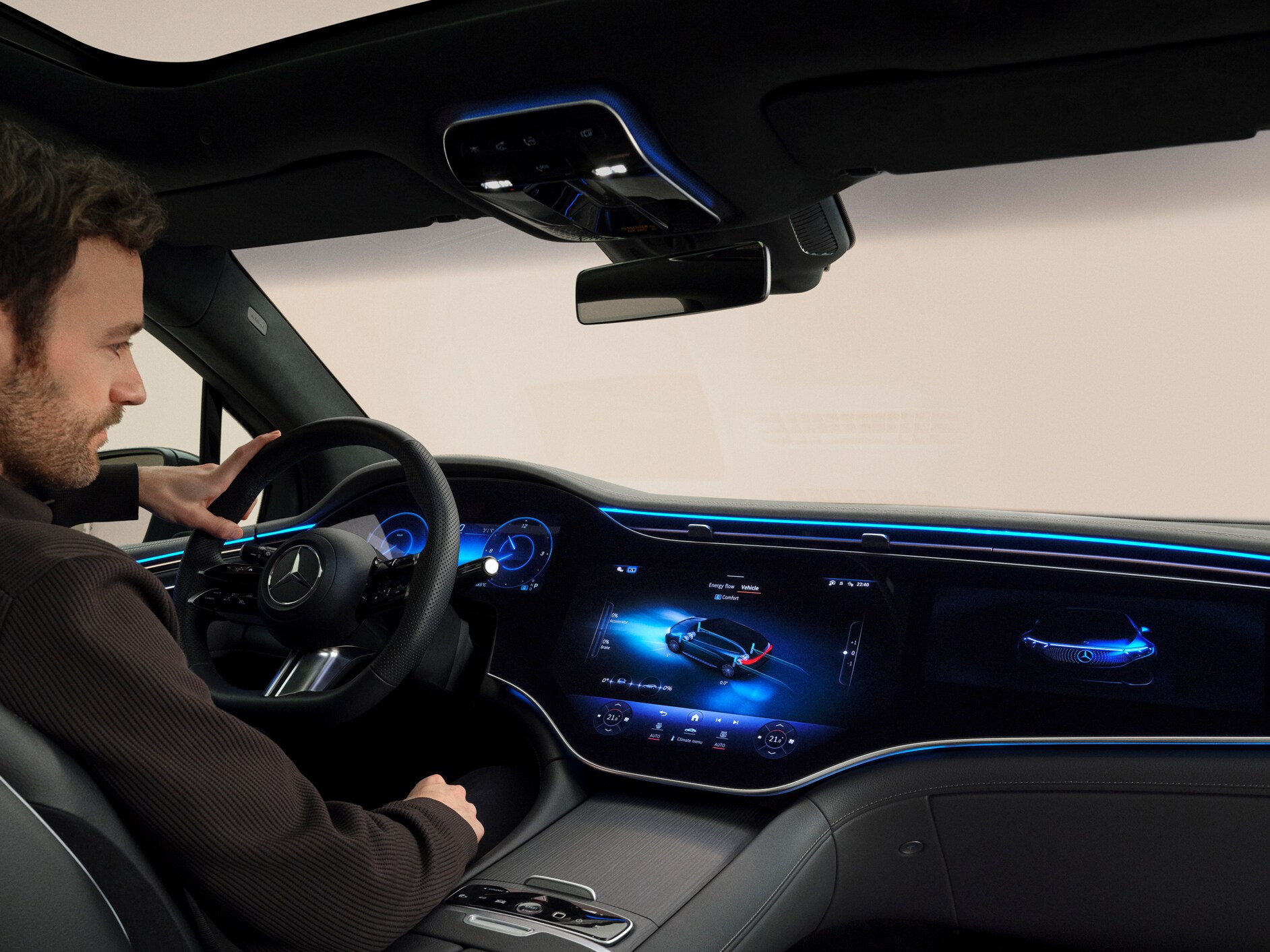 Nabídky elektromobilů od Mercedes-Benz.