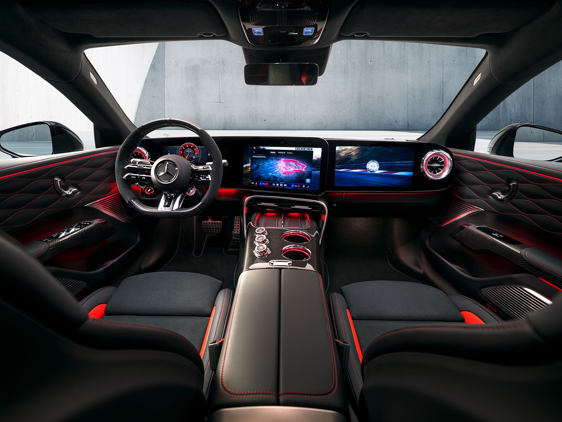 Představení nového vozidla GT čtyřdveřové kupé od Mercedes-AMG.