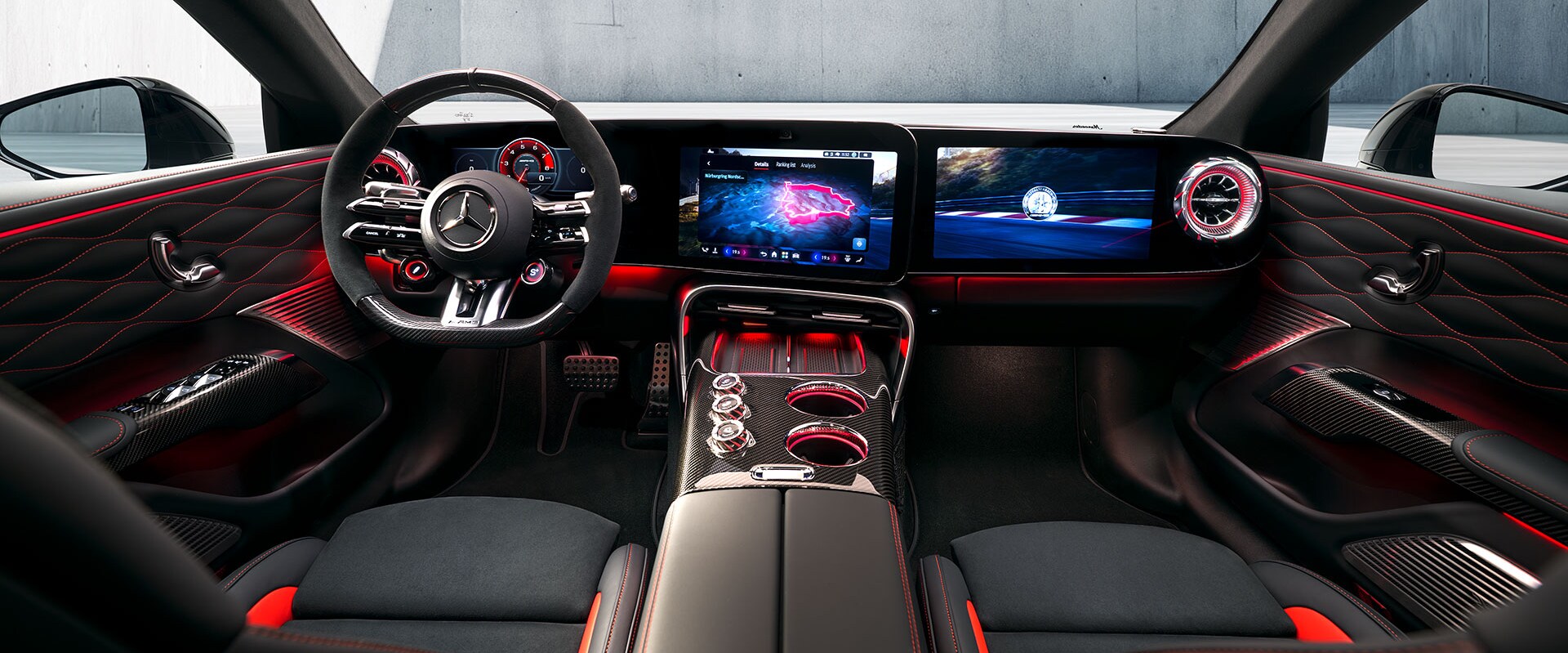 Představení nového vozidla GT čtyřdveřové kupé od Mercedes-AMG.