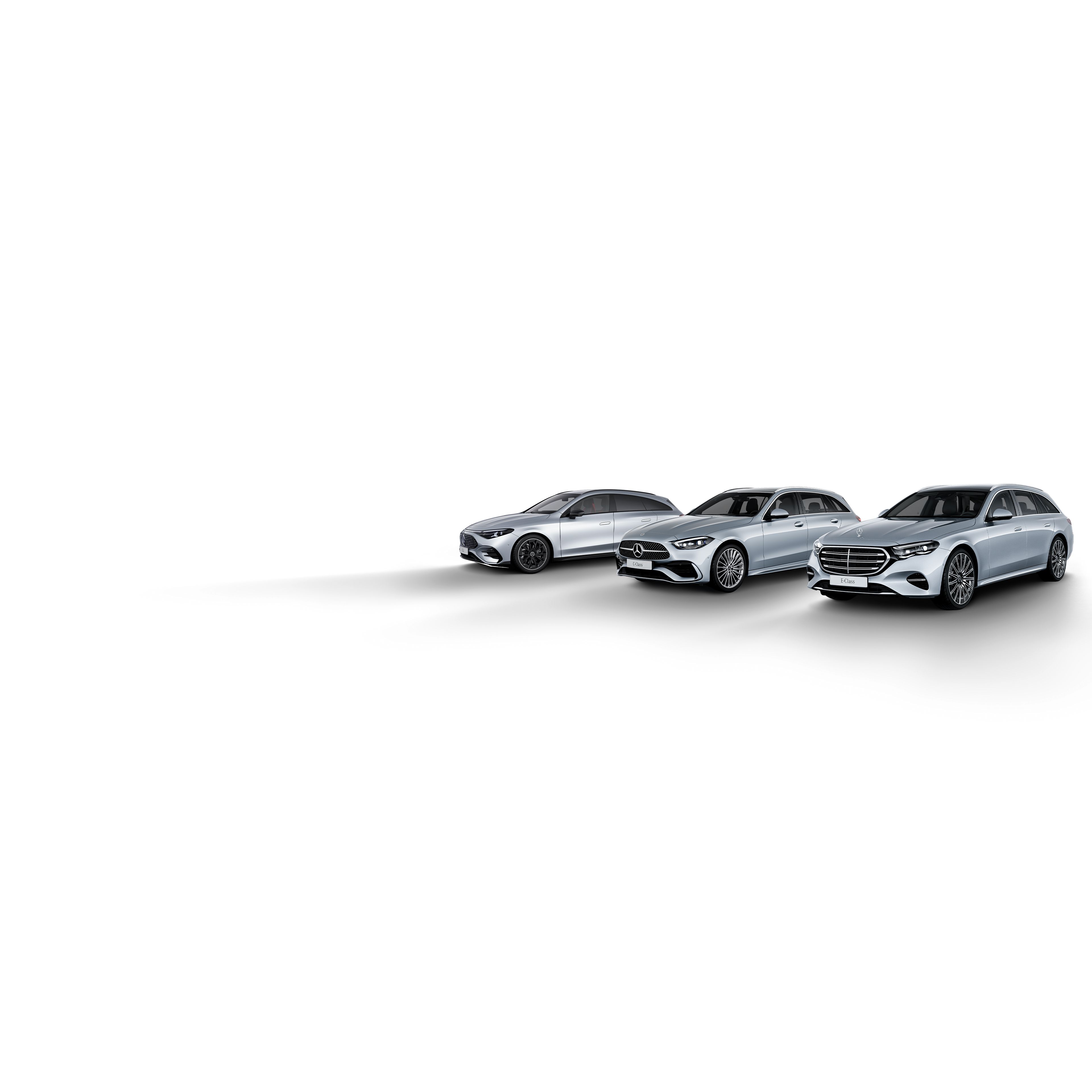 Modely kombi | Mercedes-Benz Řada modelů kombi Mercedes-Benz: CLA Shooting Brake, Třída C kombi a Třída E kombi.