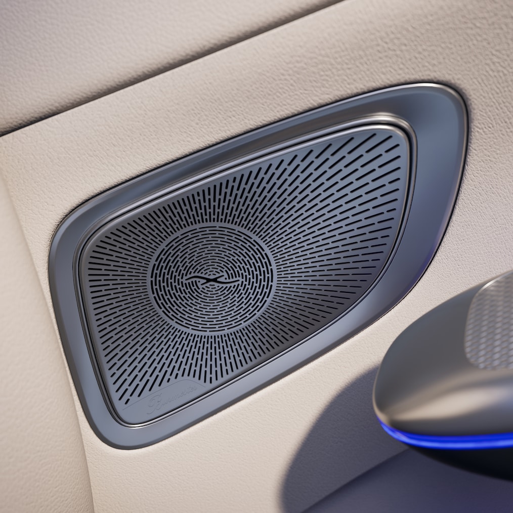 Surround soundsystém Burmester® 3D v&nbsp;nové Třídě&nbsp;C kombi od Mercedes-Benz.