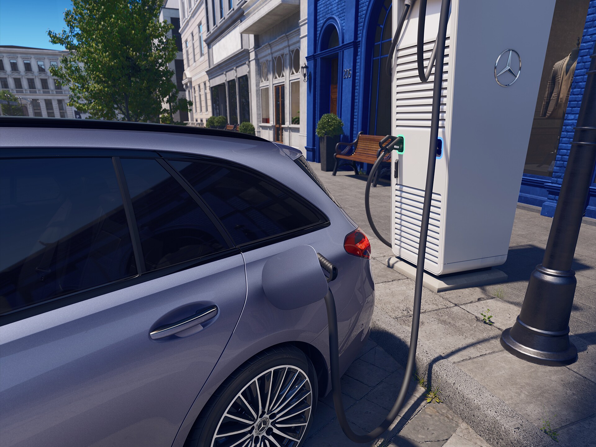 Nová Třída C kombi od Mercedes-Benz jako plug-in hybrid.