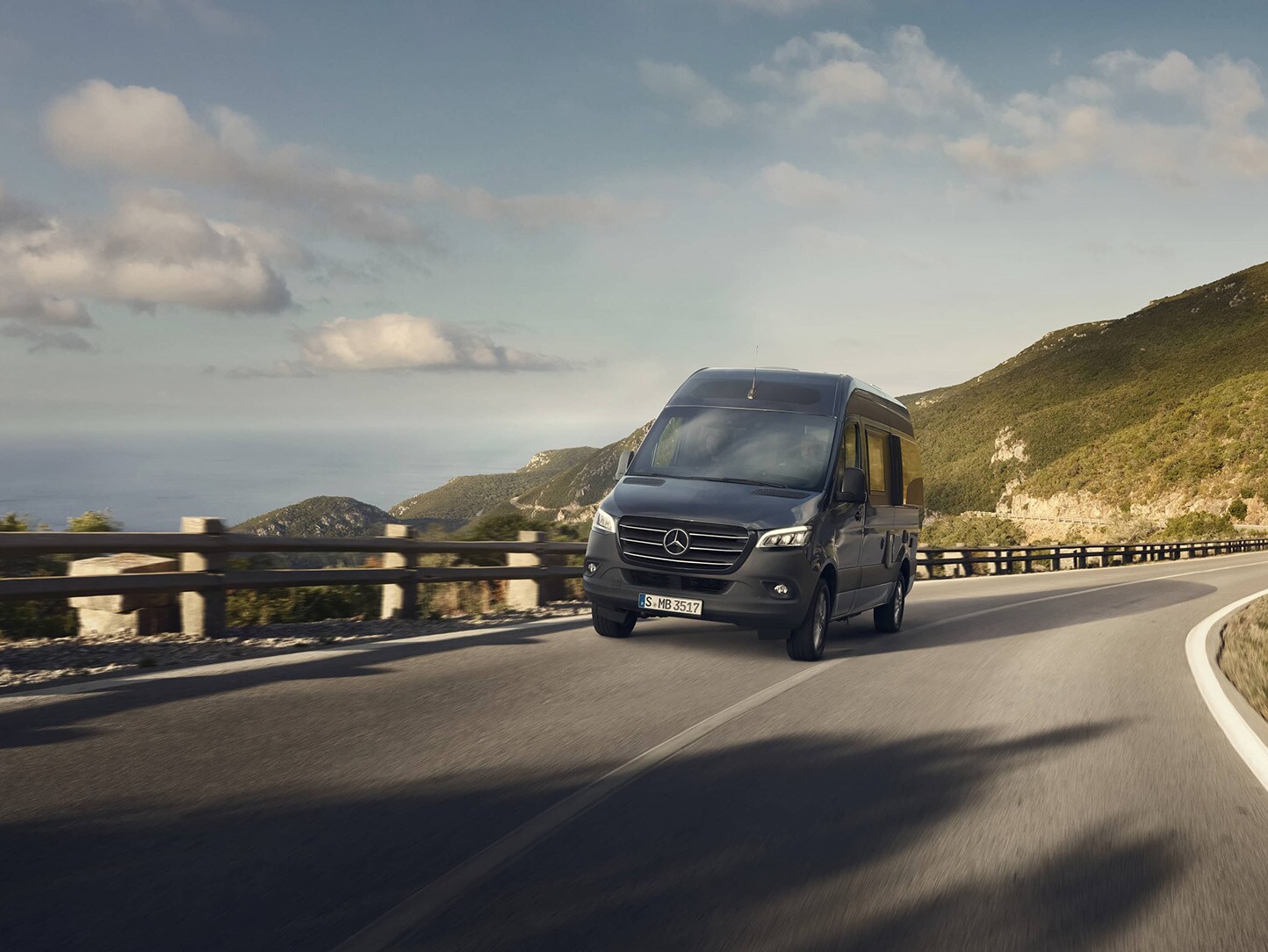Cestovní automobil Mercedes-Benz Sprinter na cestách nabízí prvotřídní pohodlí