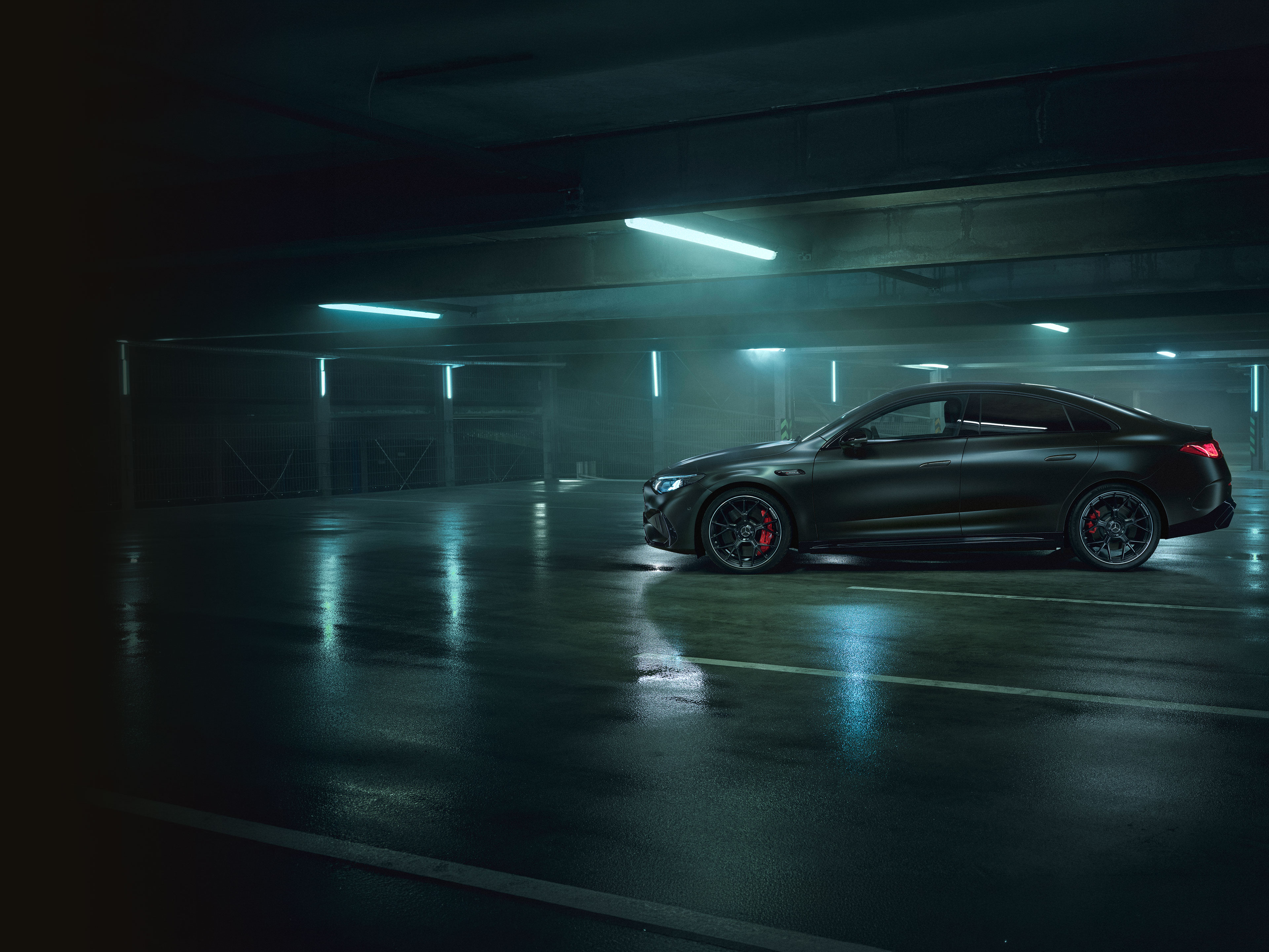 Exteriér | CLA | Mercedes-AMG Exteriér zcela nového elektrického Mercedes-AMG CLA 45 4MATIC+.