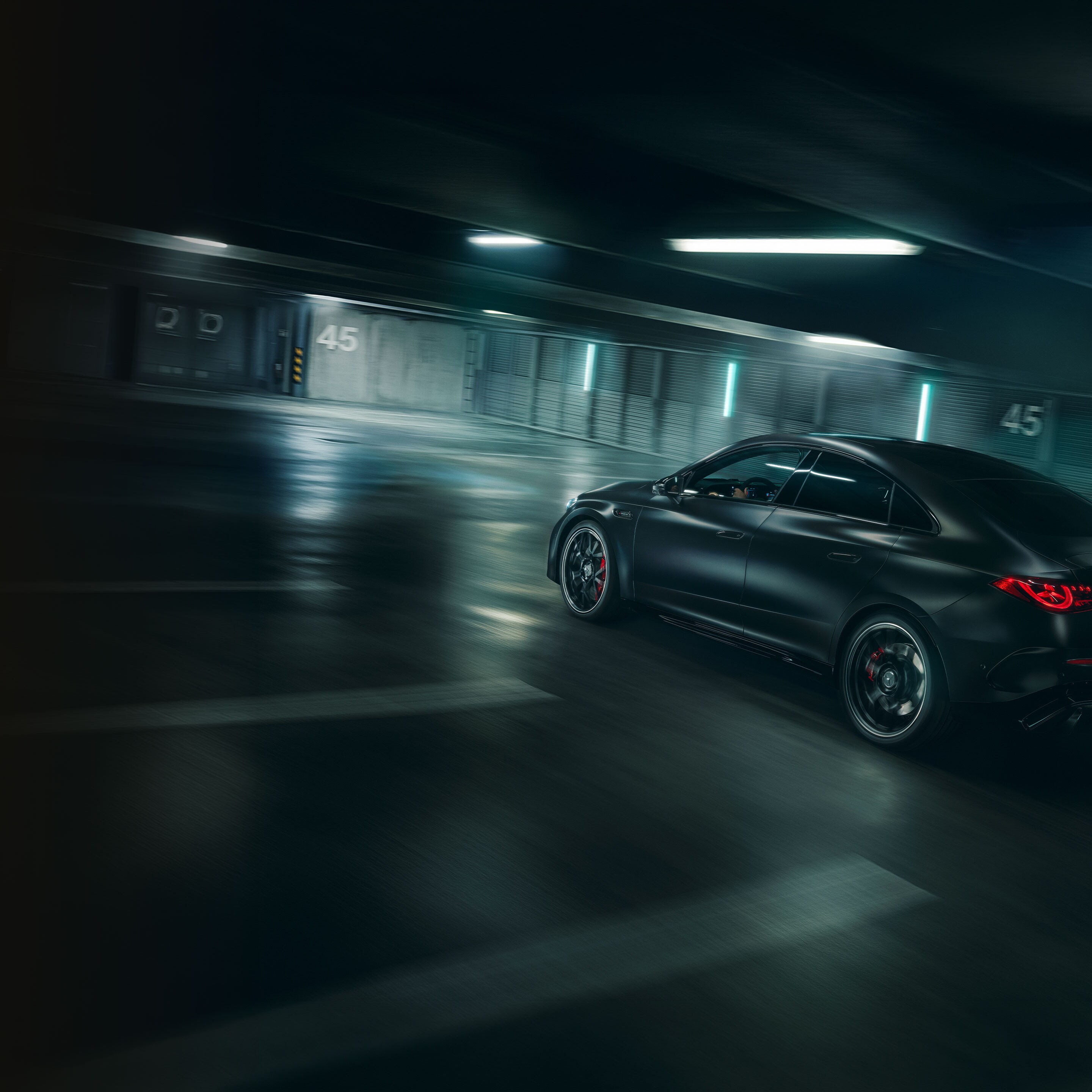 Výkon zcela nového elektrického Mercedes-AMG CLA 45 4MATIC+.