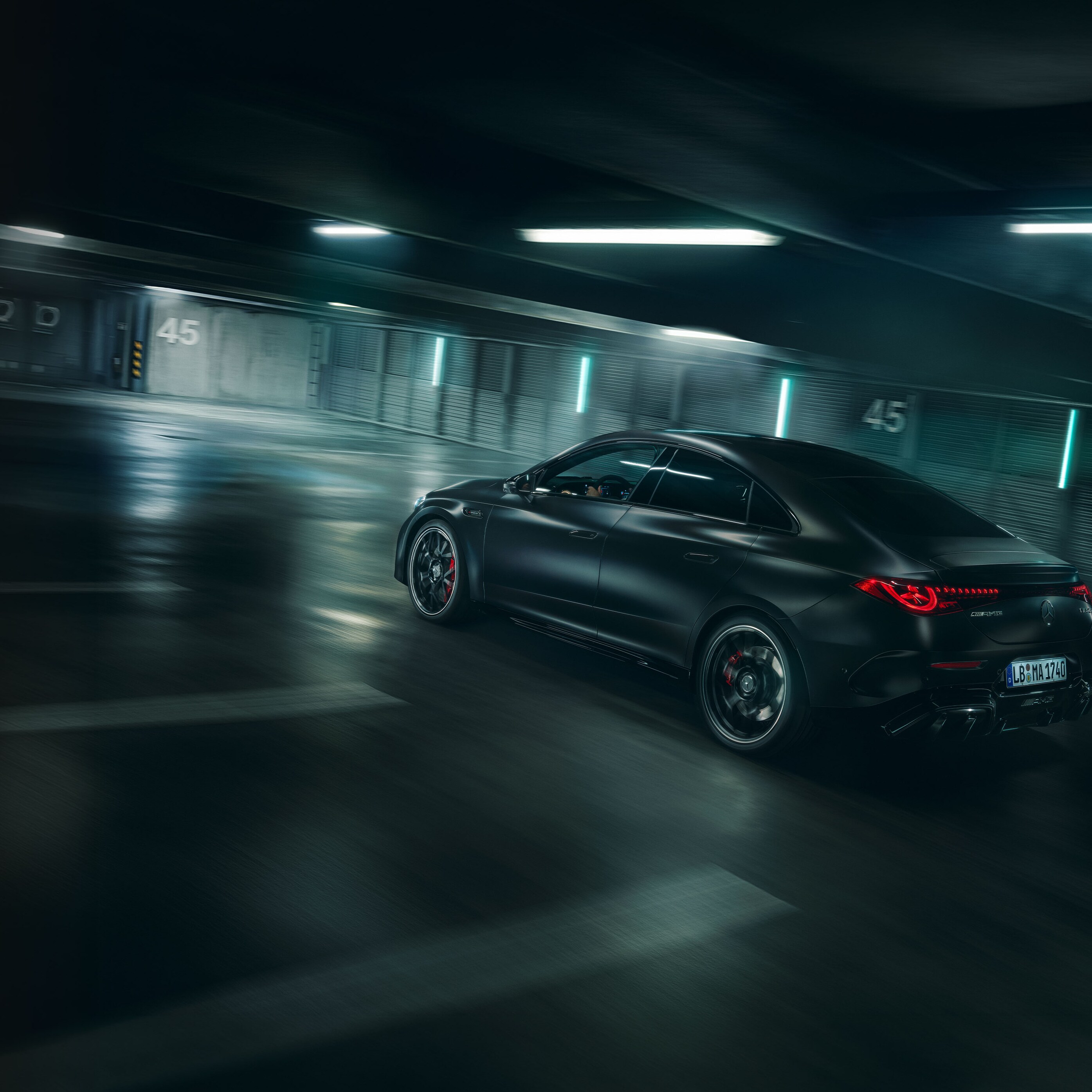 Výkon zcela nového elektrického Mercedes-AMG CLA 45 4MATIC+.