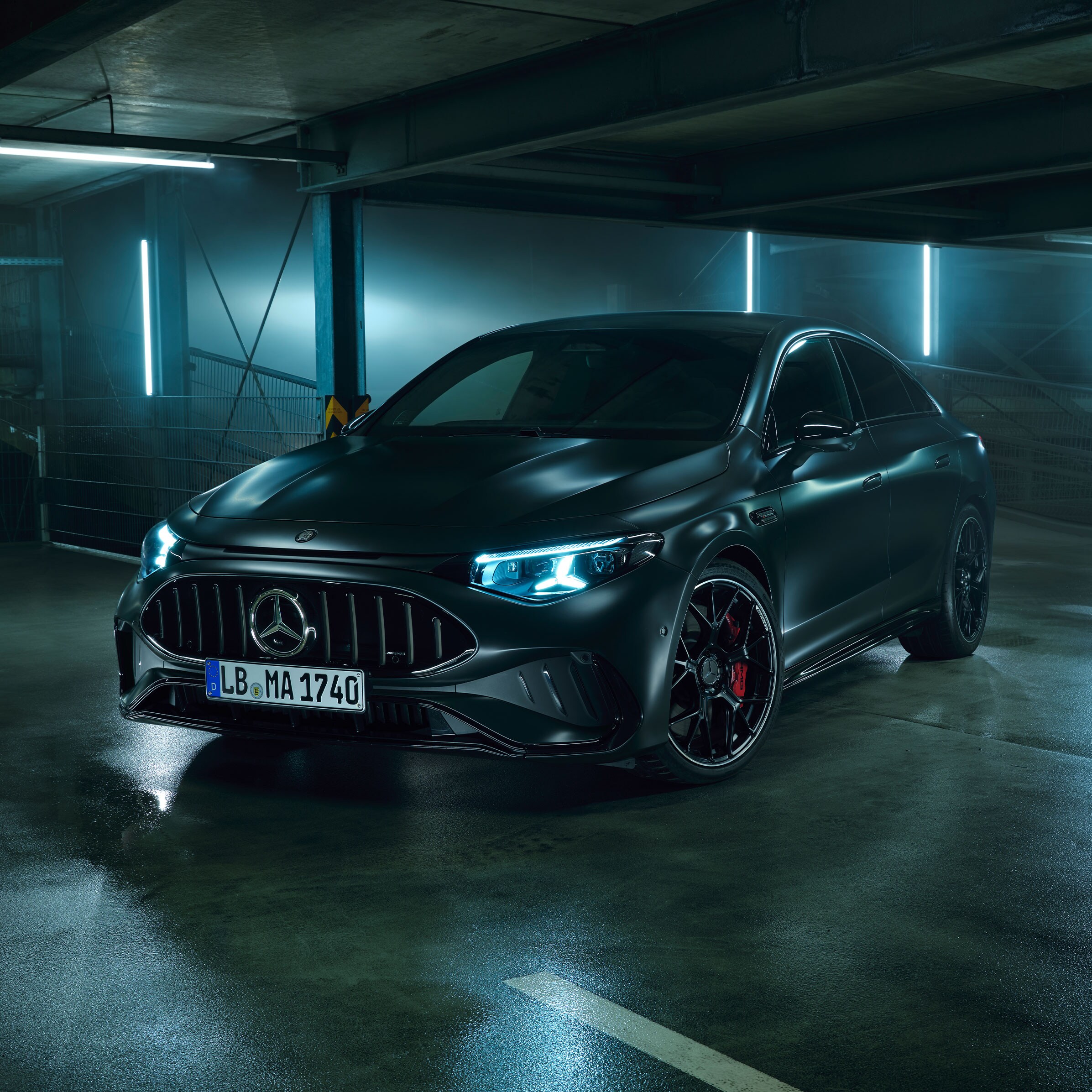Zcela nový elektrický Mercedes-AMG CLA 45 4MATIC+.