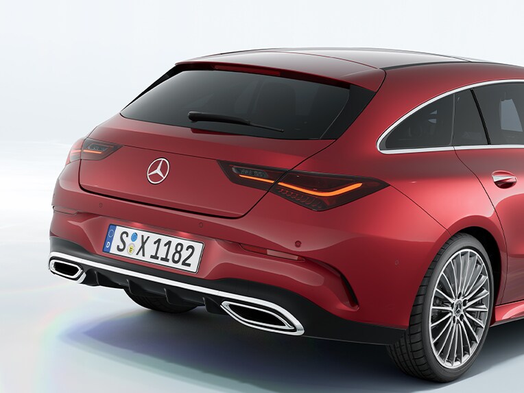 Parkovací systémy ve vozidle CLA Shooting Brake od Mercedes-Benz.