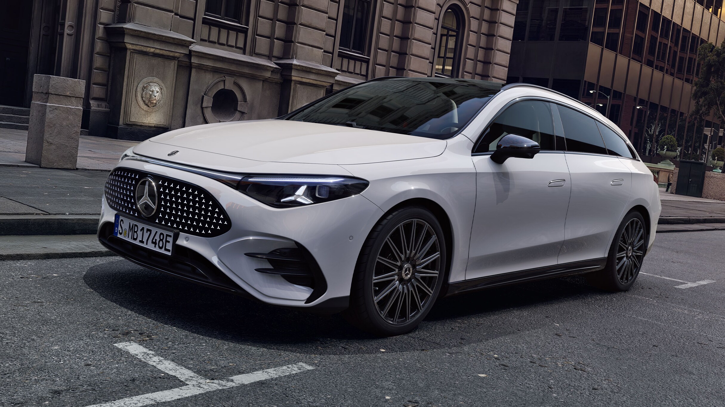 Zcela nové elektrické CLA Shooting Brake