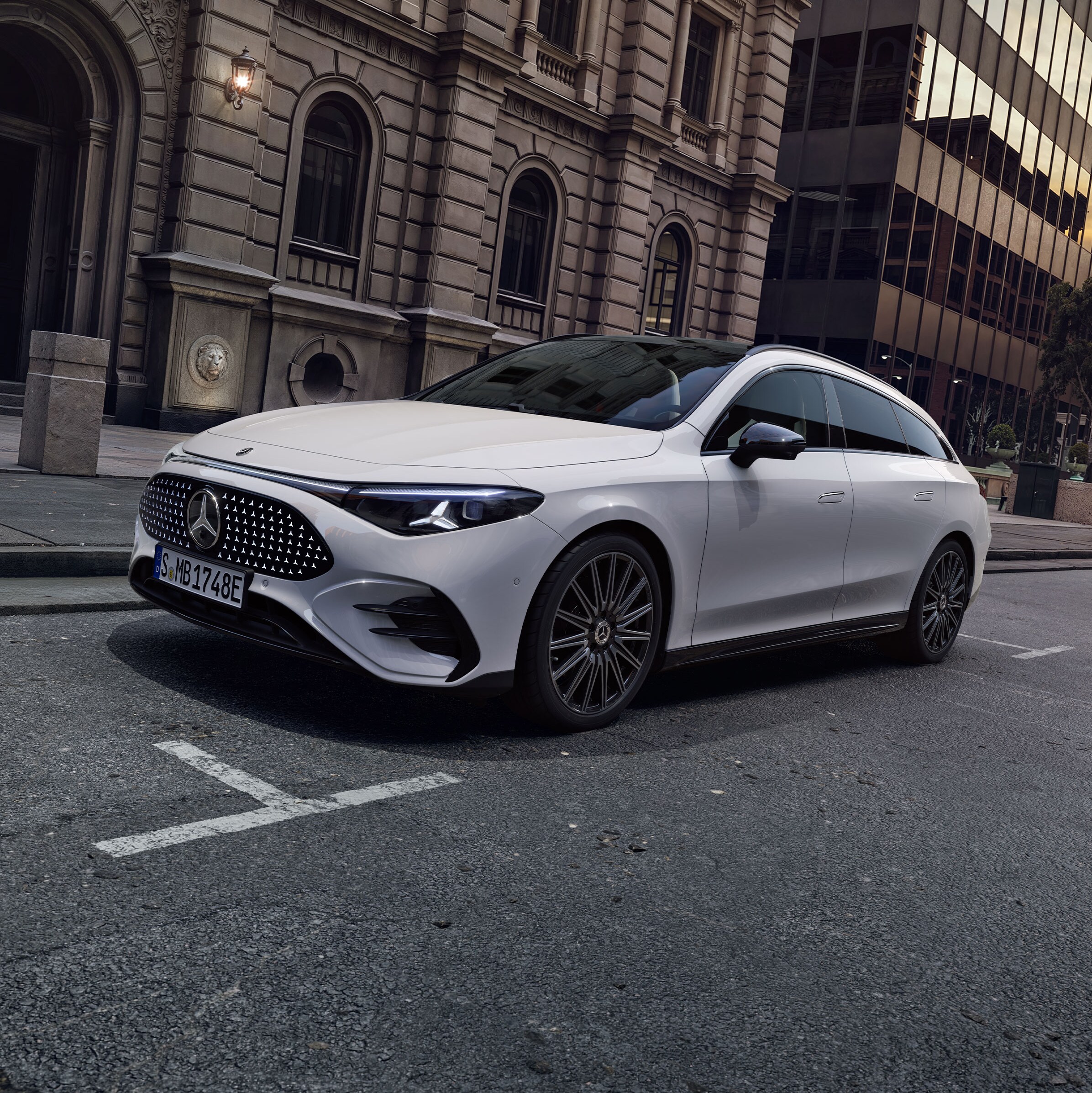 Zcela nové elektrické CLA Shooting Brake