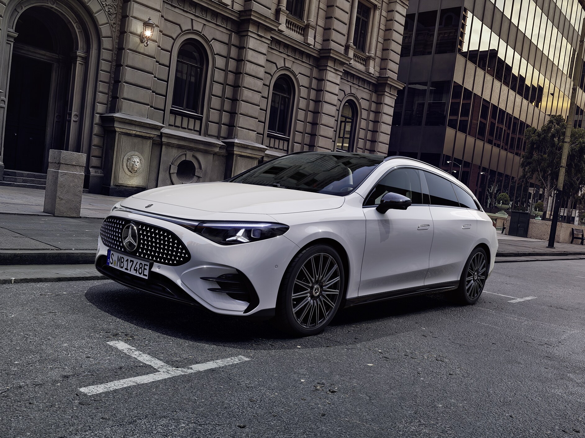 Zcela nové CLA Shooting Brake s&nbsp;technologií EQ.