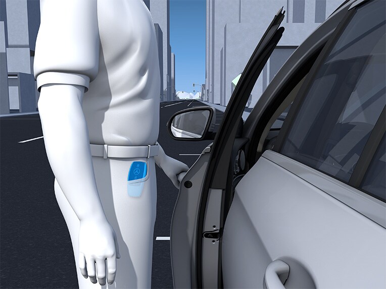 Komfortní sada KEYLESS-GO vozu Mercedes-Benz Třídy E Kabriolet