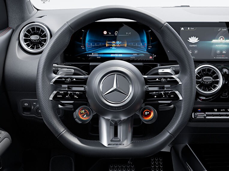 Volant AMG Performance v novém modelu Mercedes-AMG GLA.