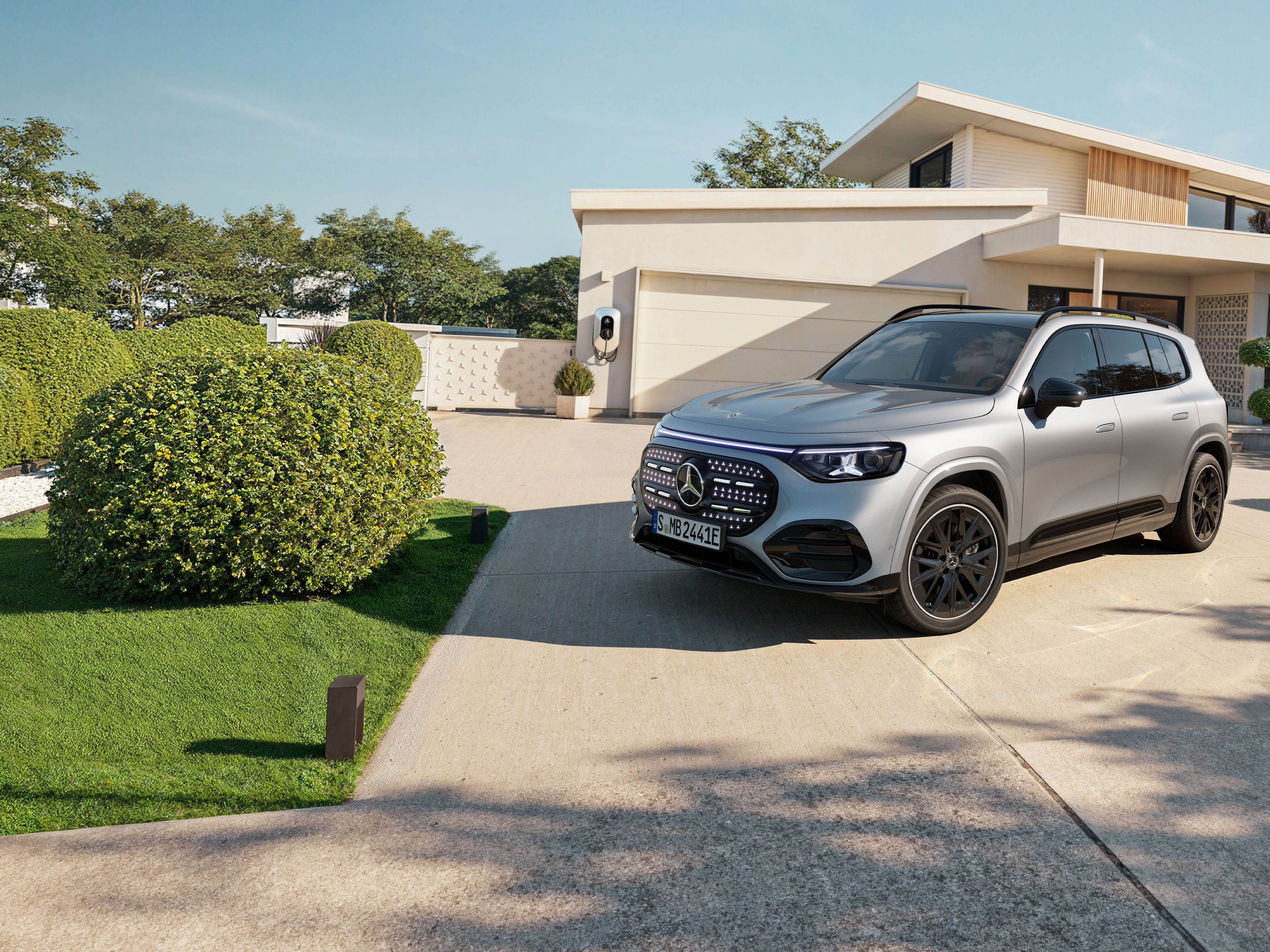 Exteriér | Zcela nové elektrické GLB | Mercedes-Benz Exteriér zcela nového elektrického GLB od Mercedes-Benz.