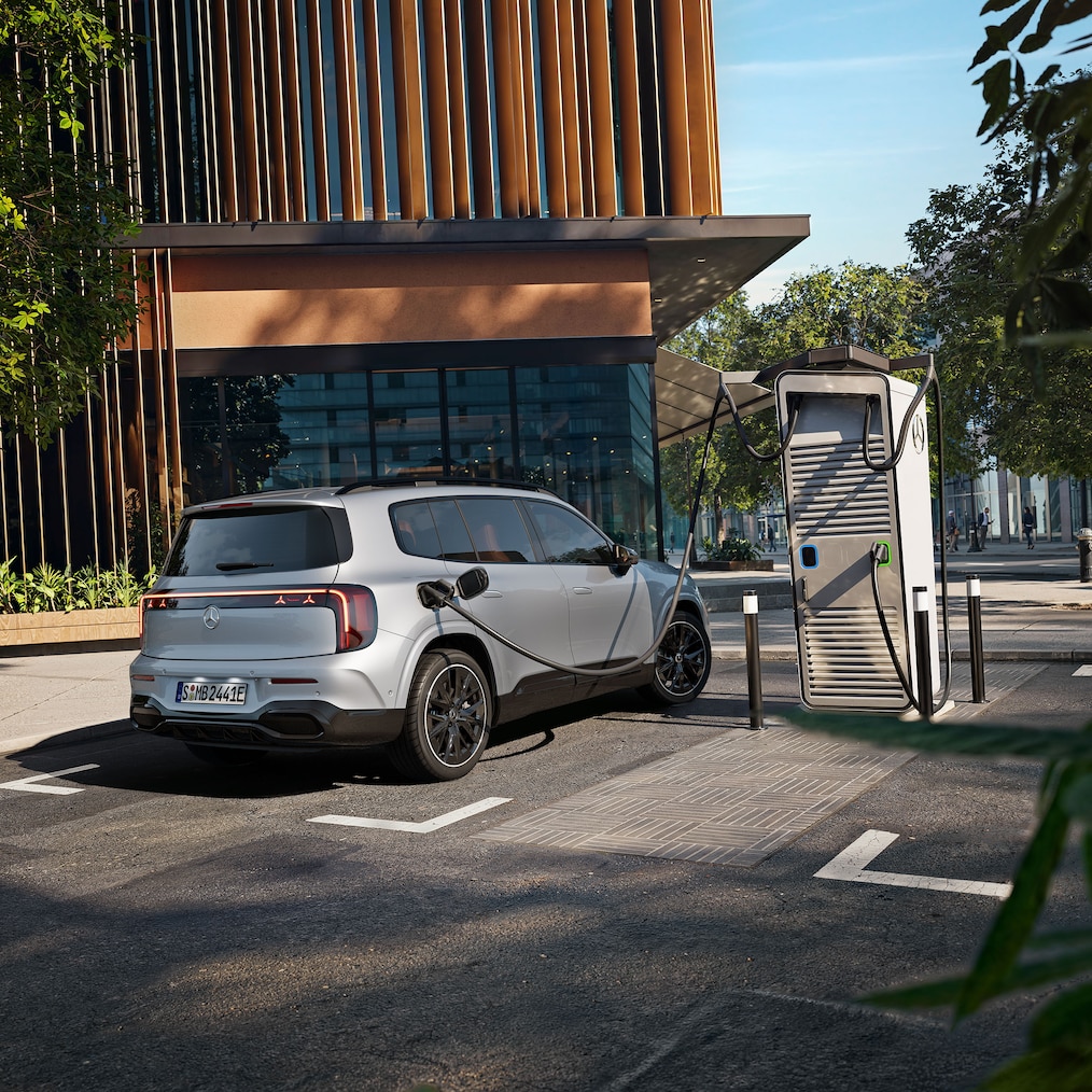 Zcela nové elektrické GLB s režimem rychlonabíjení.