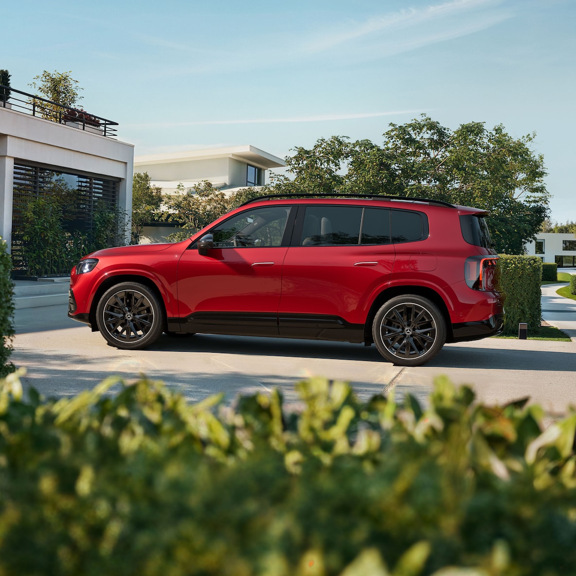 Exteriér vozu Mercedes-Benz GLB.