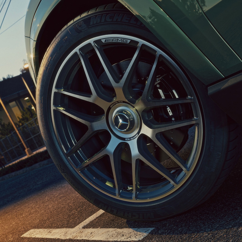 Kola Performance vozidla GLE 53 4MATIC+ od Mercedes-AMG.