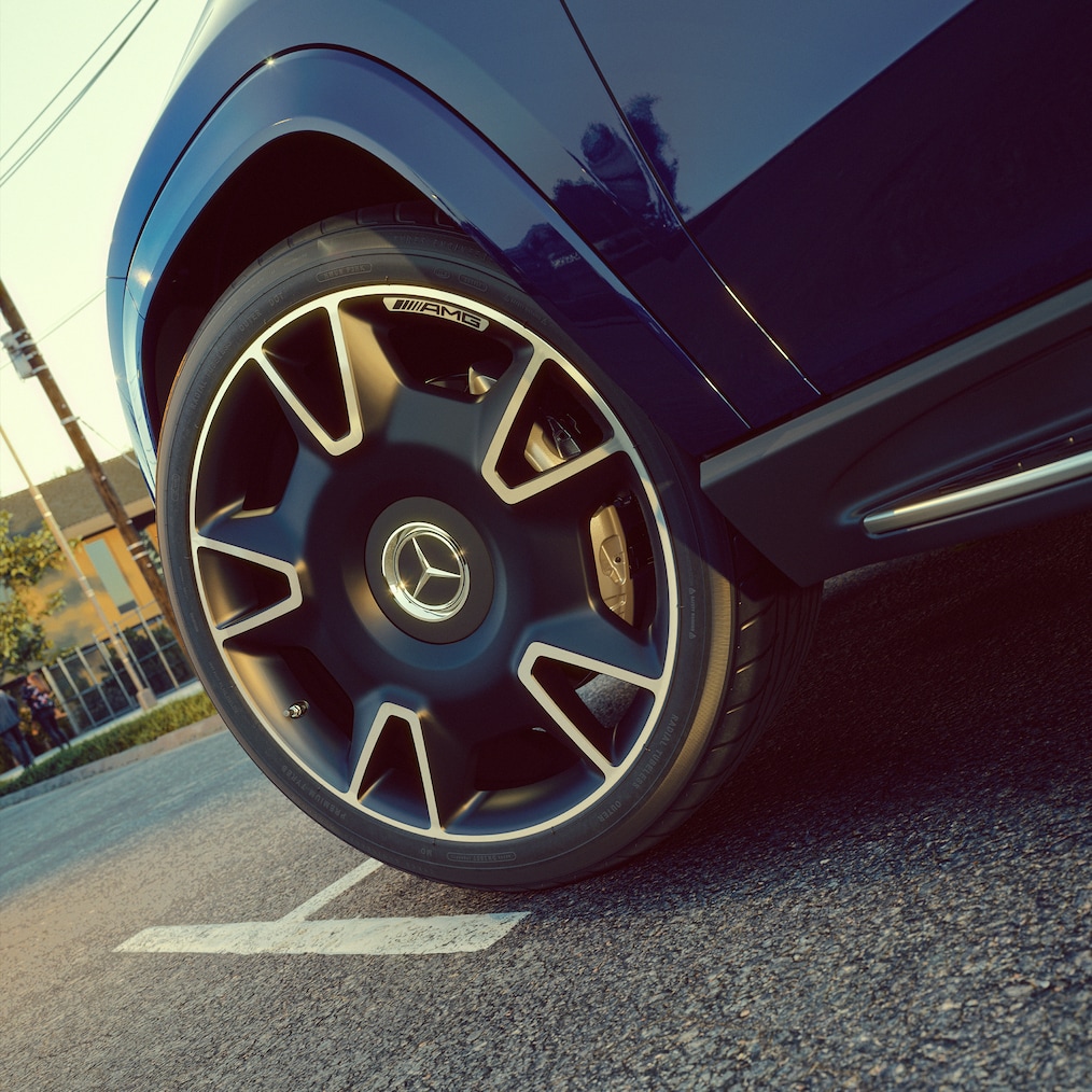Výkonná kola nového vozu Mercedes-AMG GLS 63.