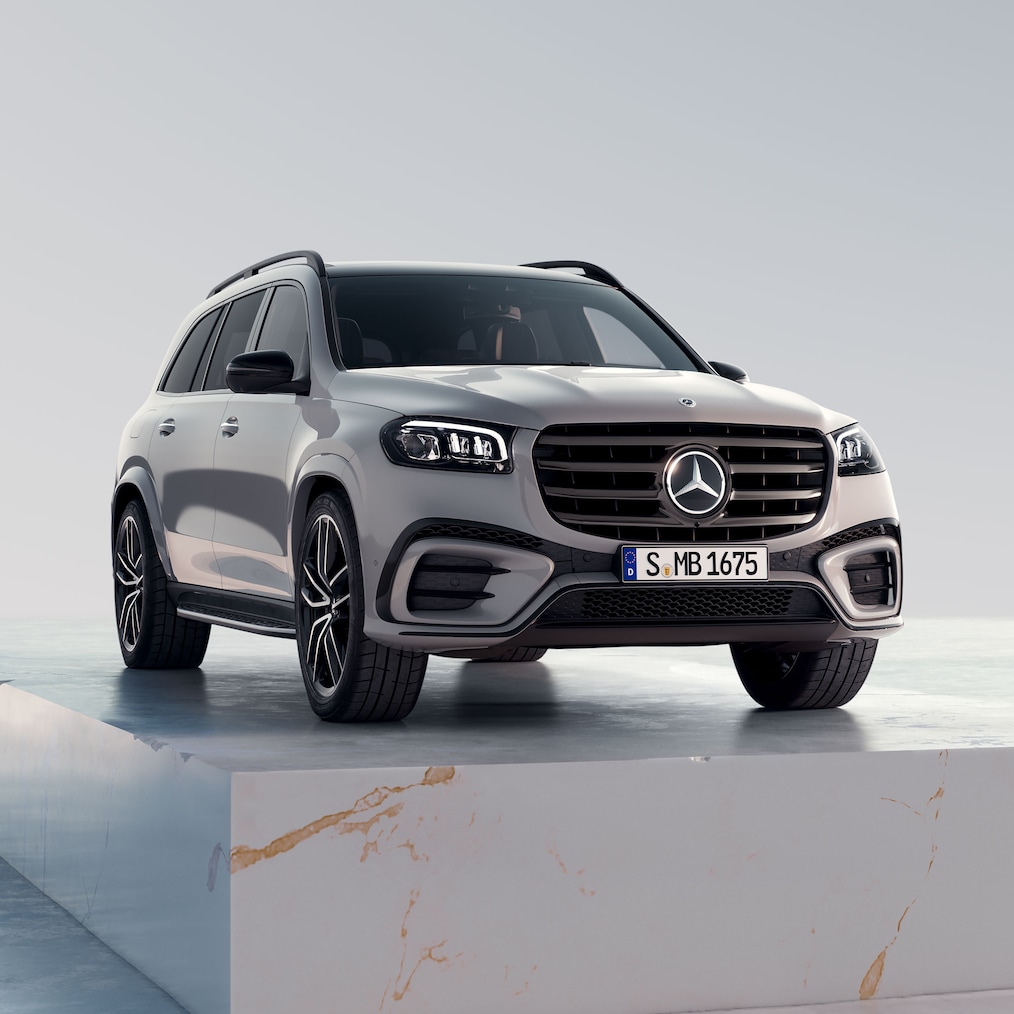 E-ACTIVE BODY CONTROL v GLS od Mercedes-Benz.