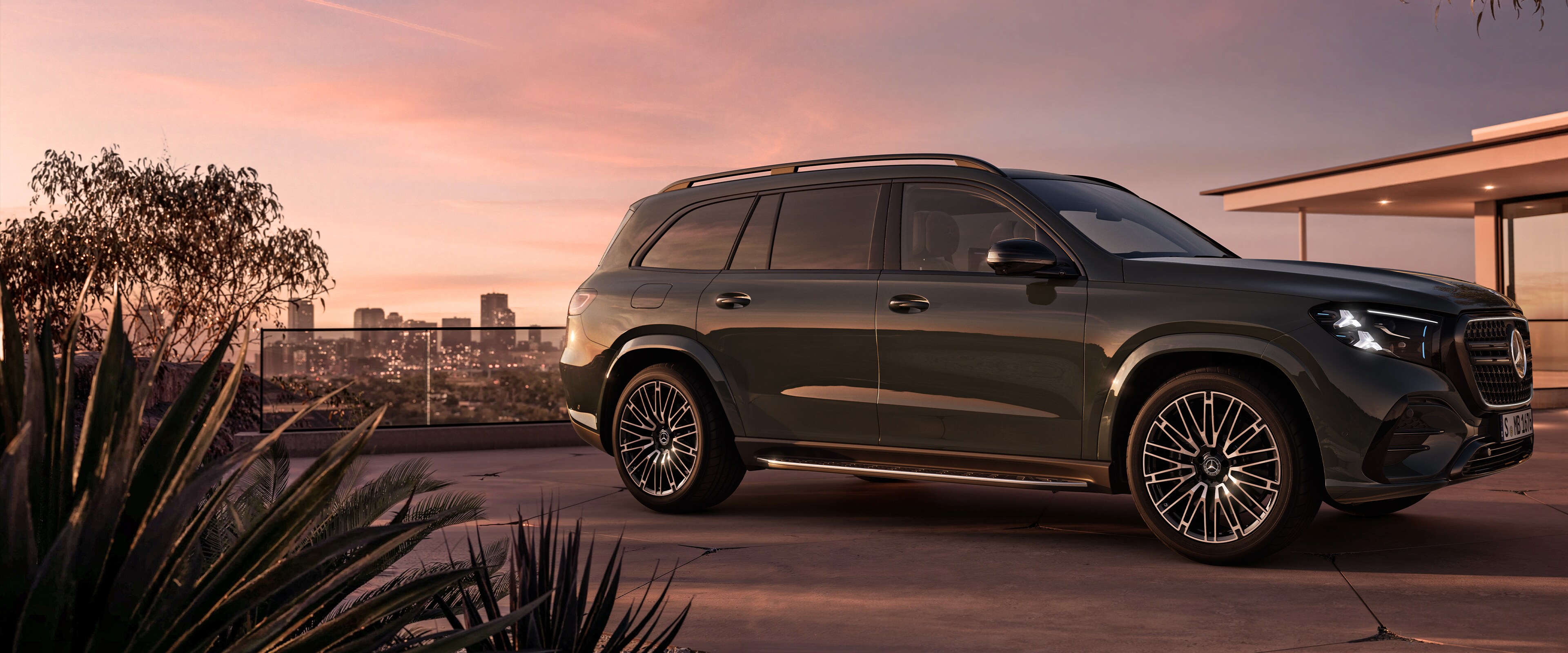 Nové vozidlo Mercedes-Benz GLS.