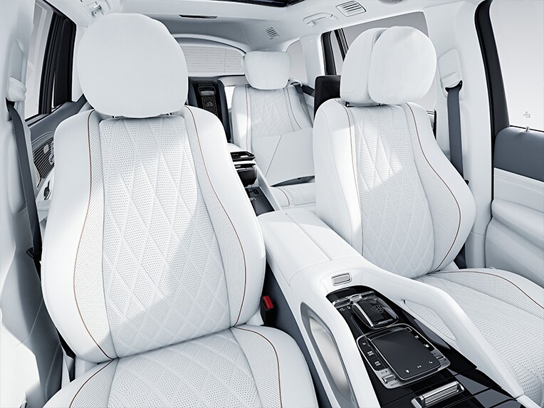 Klimatizovaná masážní sedadla v modelu Mercedes-Maybach GLS.
