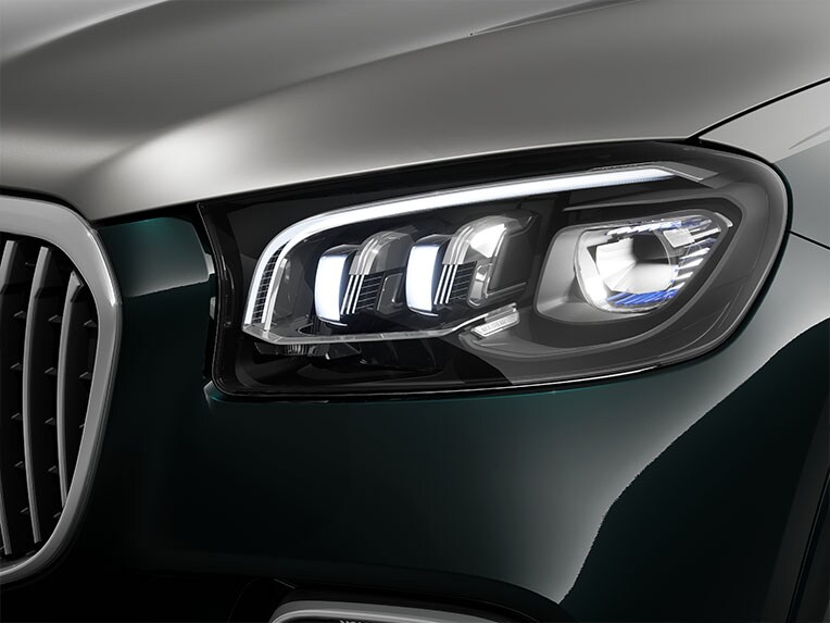 Světlomety MULTIBEAM LED modelu Mercedes-Maybach GLS.