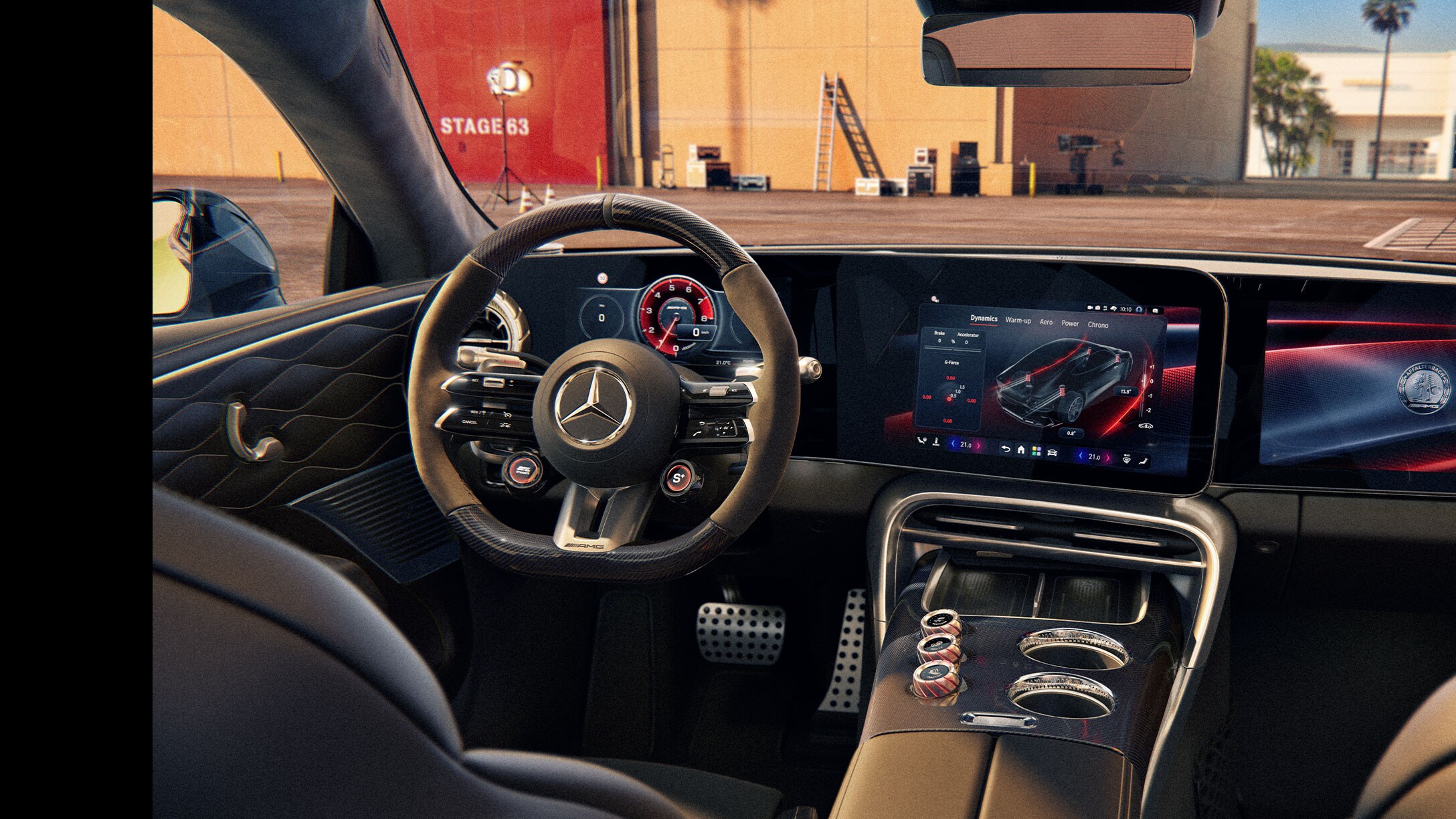Kokpit Mercedes-AMG.