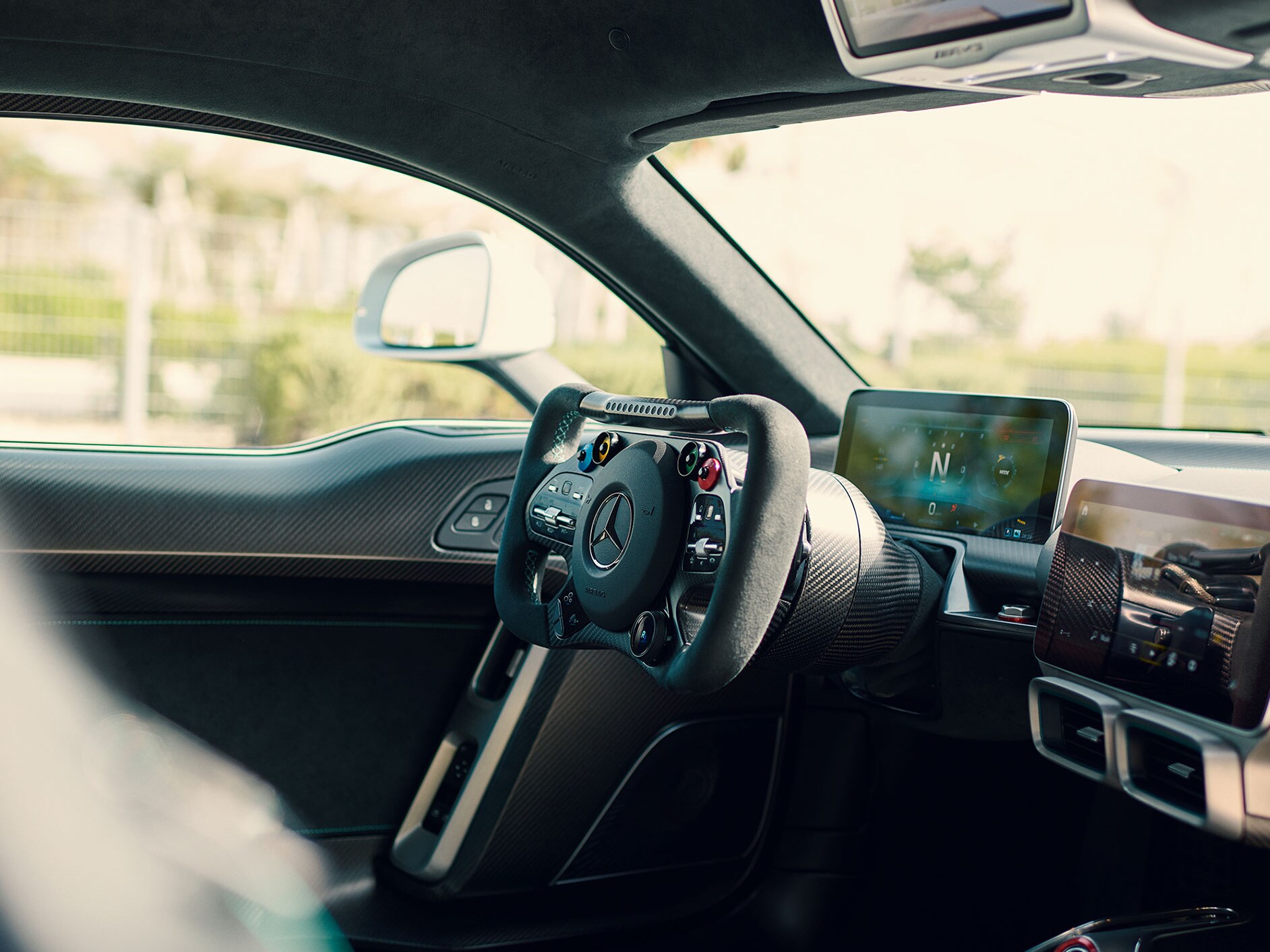 Interiér modelu ONE od Mercedes-AMG.