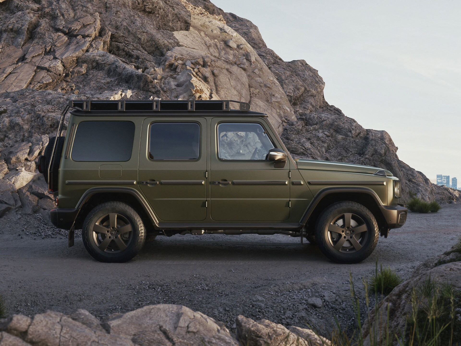 Exteriér vozidla Mercedes-Benz Třídy&nbsp;G.