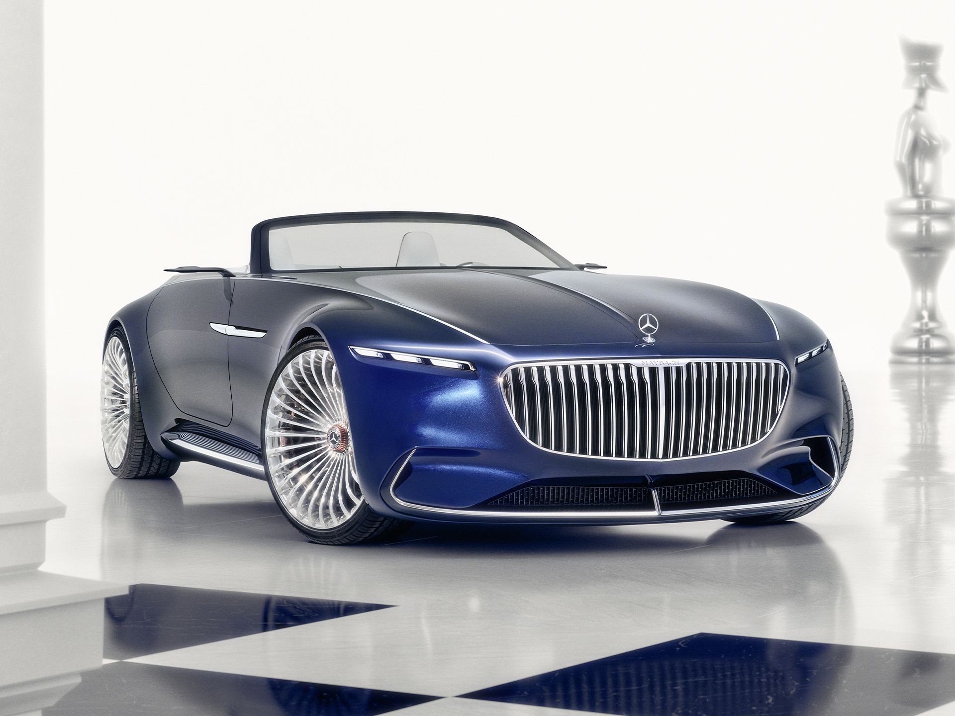 Vision 6 kabriolet a kupé | Značka | Mercedes-Maybach Vision 6 kabriolet a kupé.