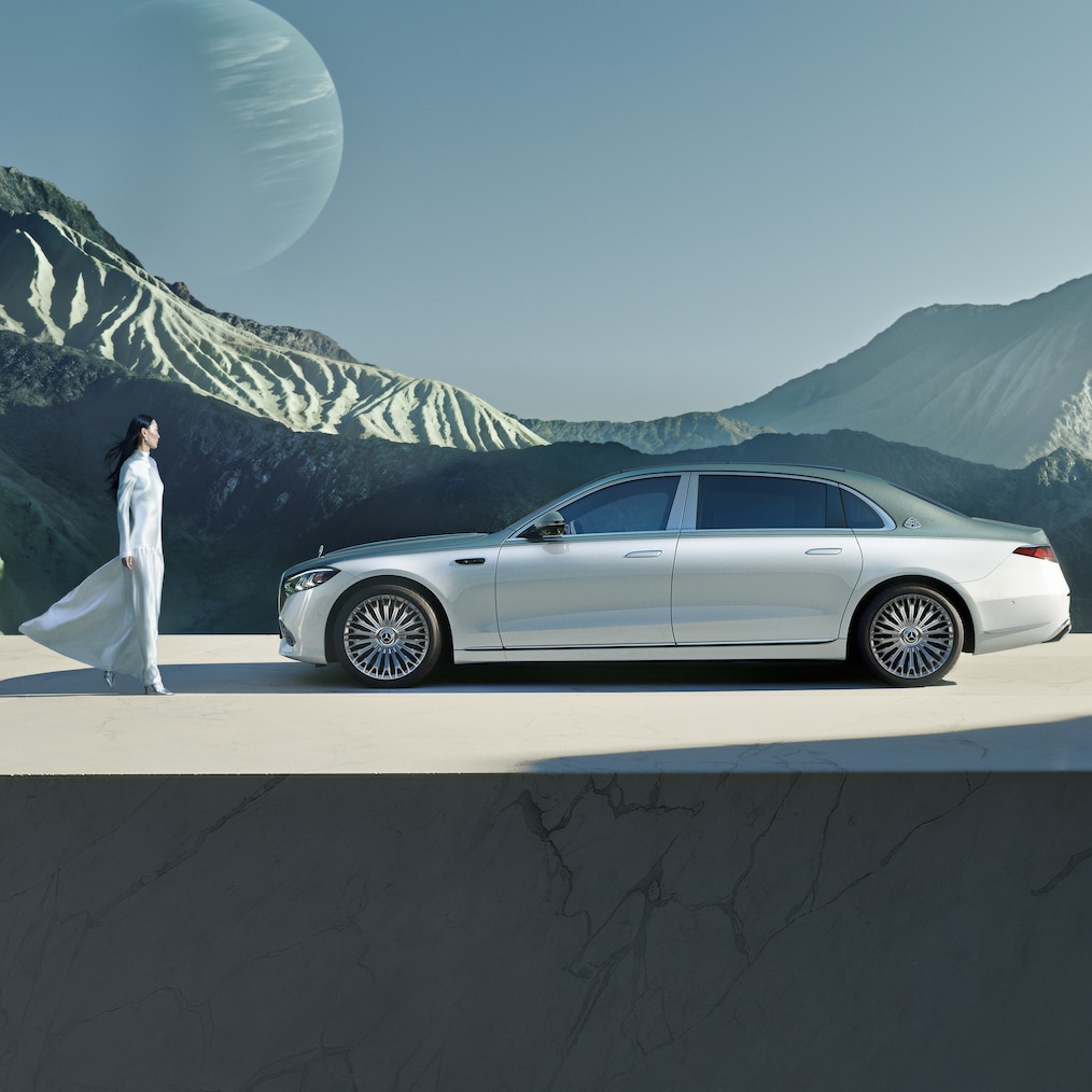 Dvoubarevné lakování Mercedes-Maybach.