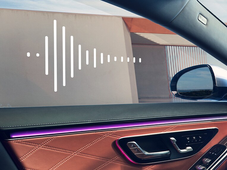 Interiér modelu Mercedes-Maybach Třída S.