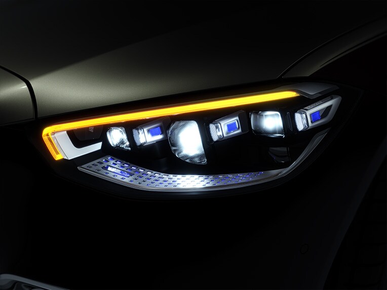 Světlomet DIGITAL LIGHT modelu Mercedes-Maybach Třída S.
