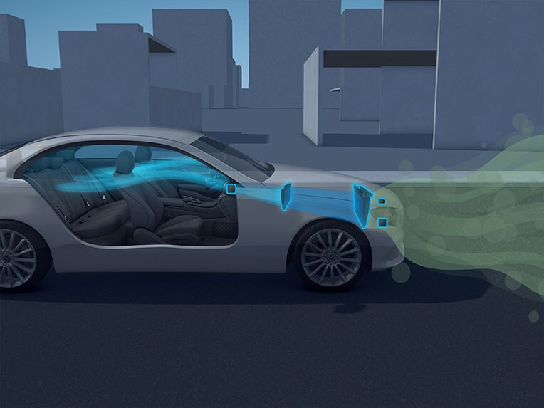 ENERGIZING AIR CONTROL v modelu Mercedes-Maybach SL 680.