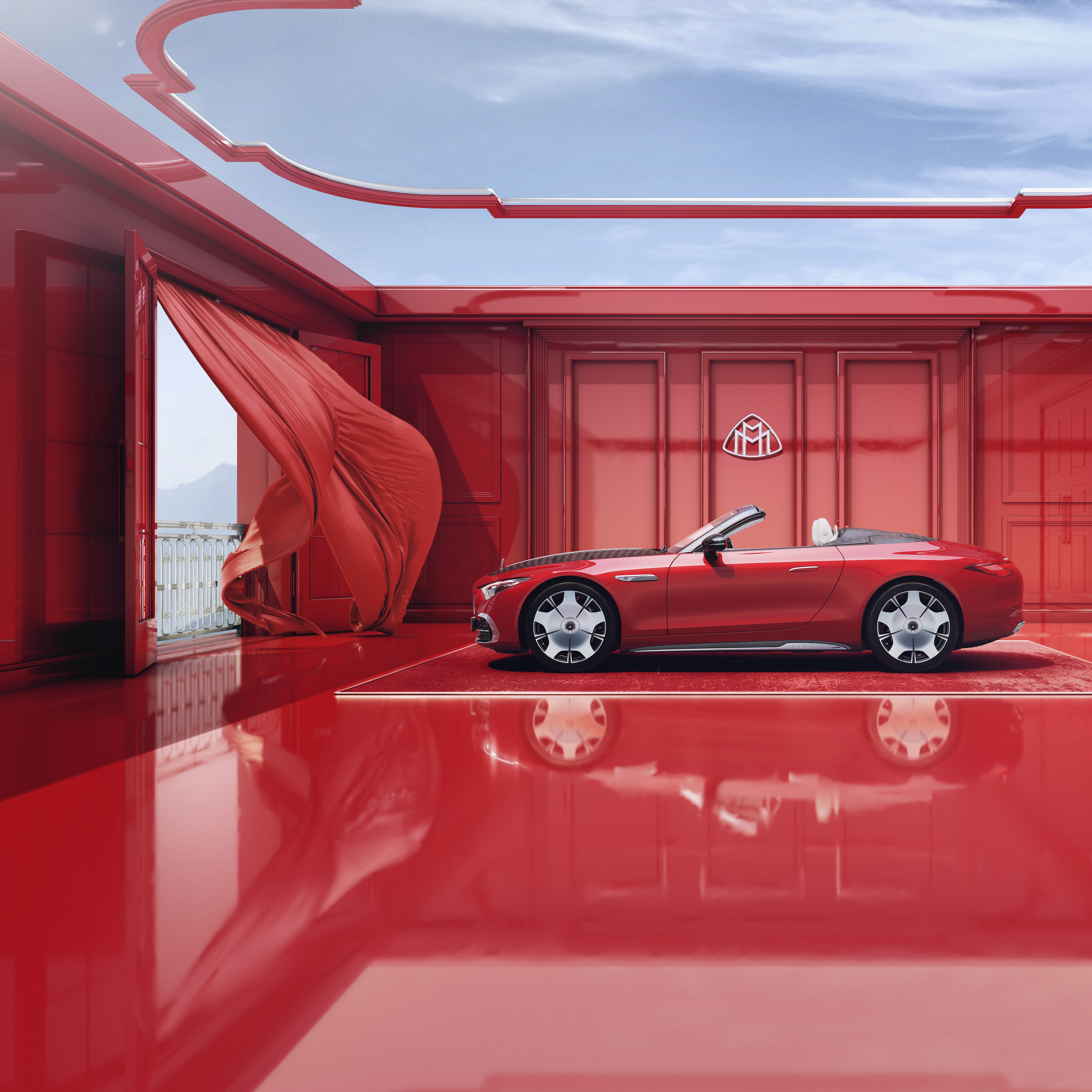 Mercedes-Maybach SL 680 seria Monogram