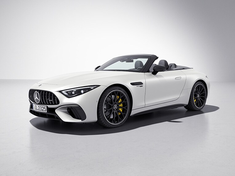Exteriér vozu Mercedes-AMG SL Roadster se sadou AMG Night II.
