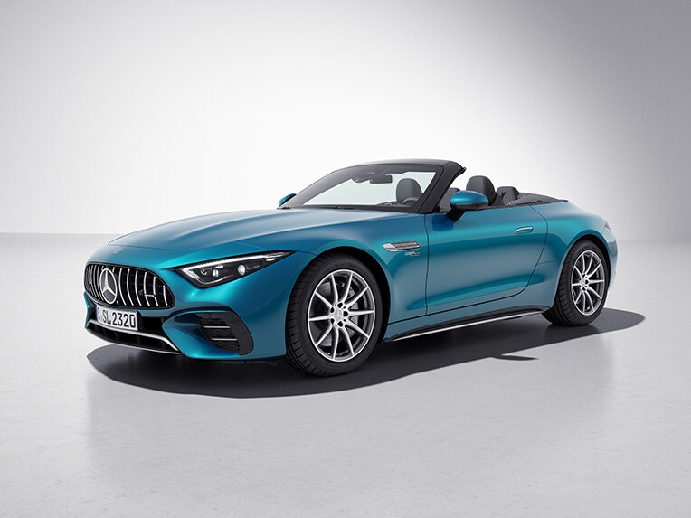 Exteriér vozu Mercedes-AMG SL Roadster se stylingovou sadou V8 exteriér
