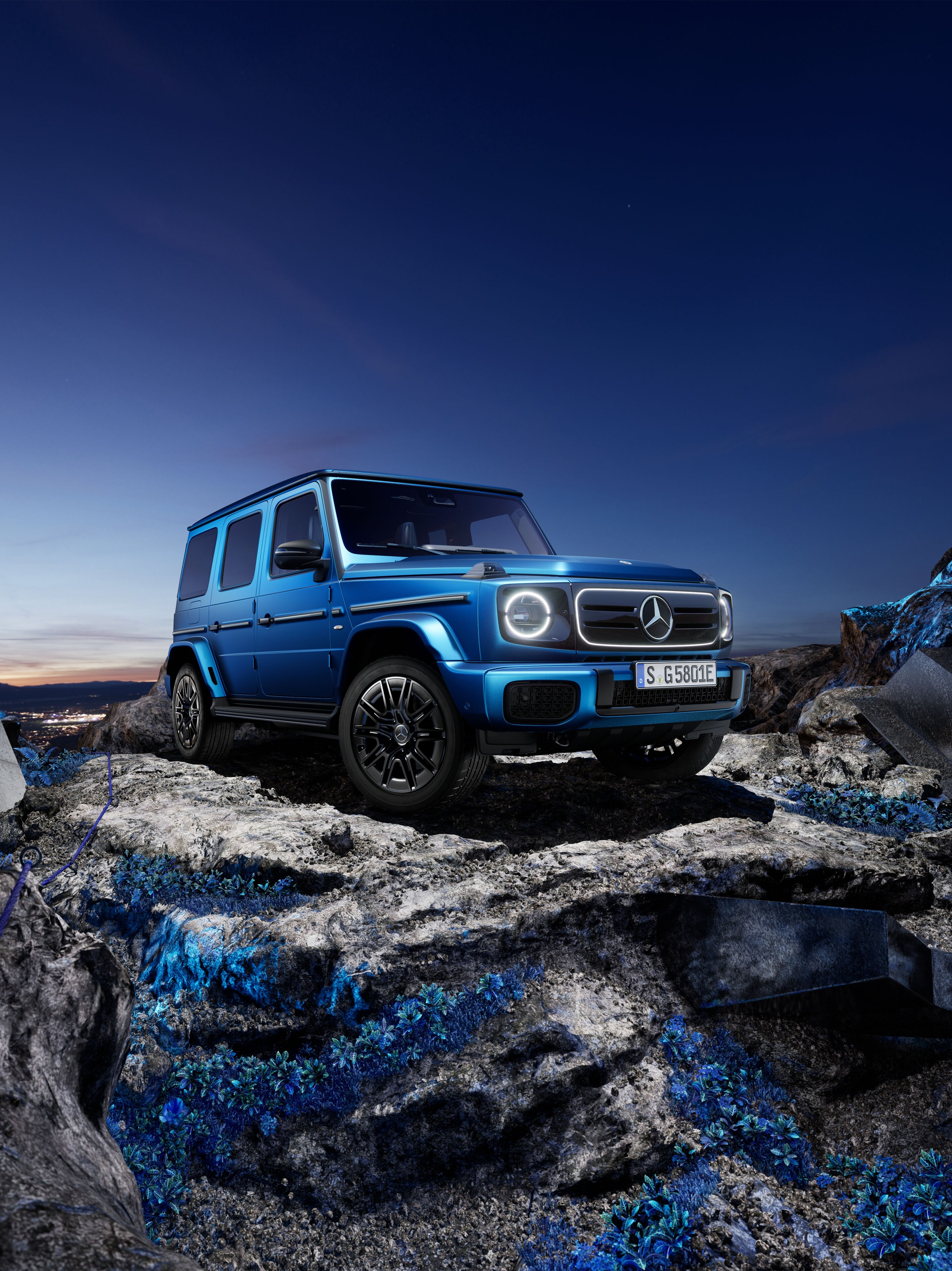 Elektrická Třída&nbsp;G od Mercedes-Benz. Elektromobilita od Mercedes-Benz.