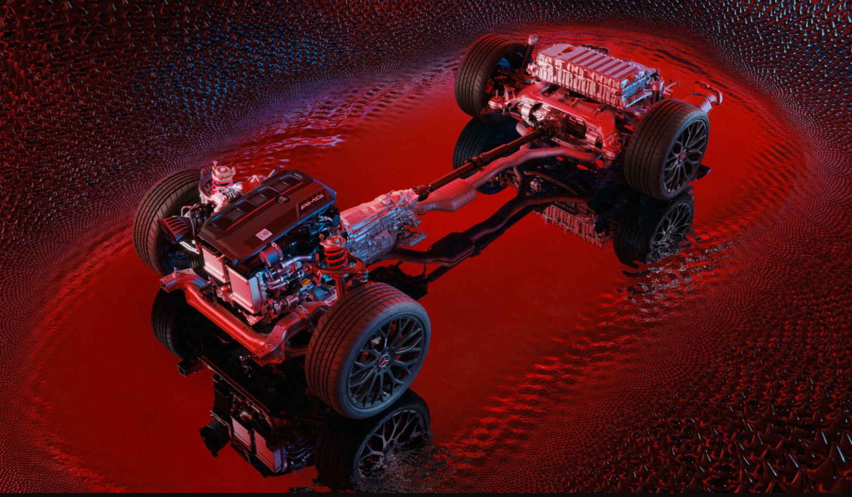 Platforma elektrického výkonu Mercedes-AMG Architektura platformy e-modelů Mercedes-AMG