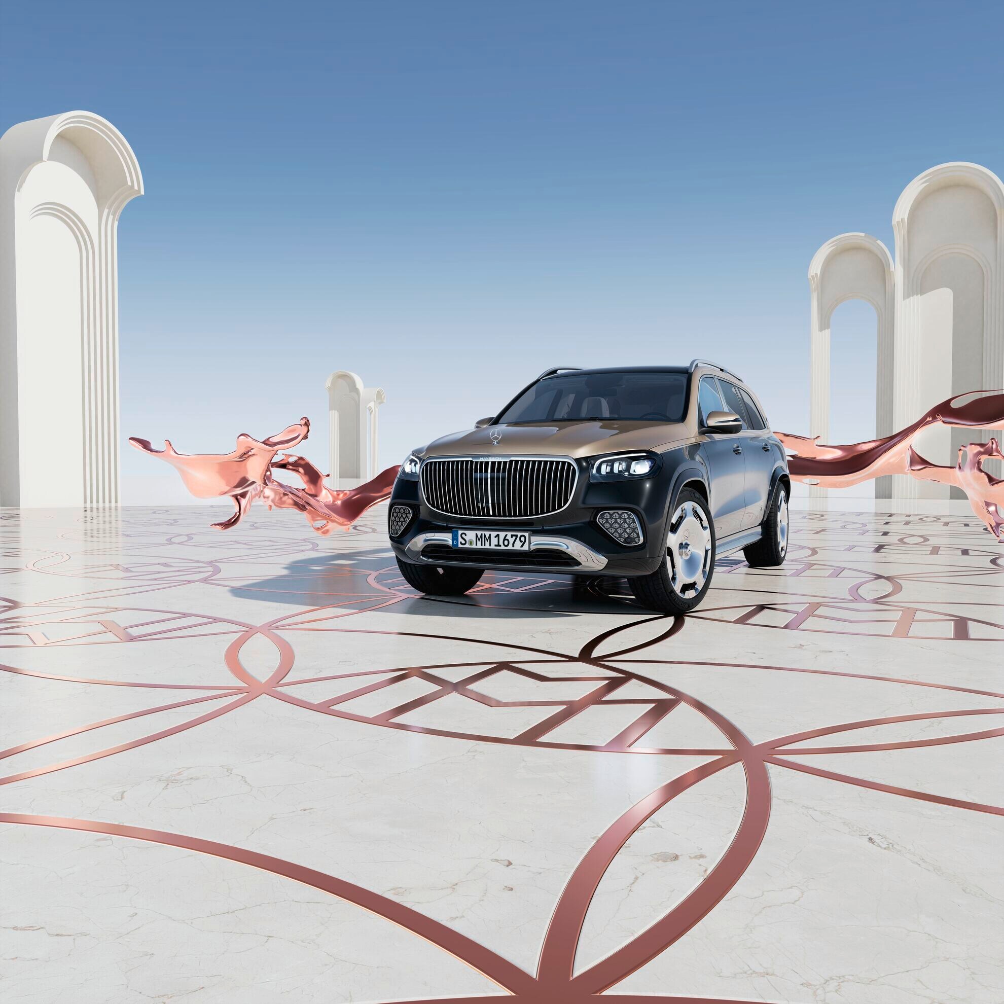 Design vozu Mercedes-Maybach GLS ztělesňuje maximální luxus