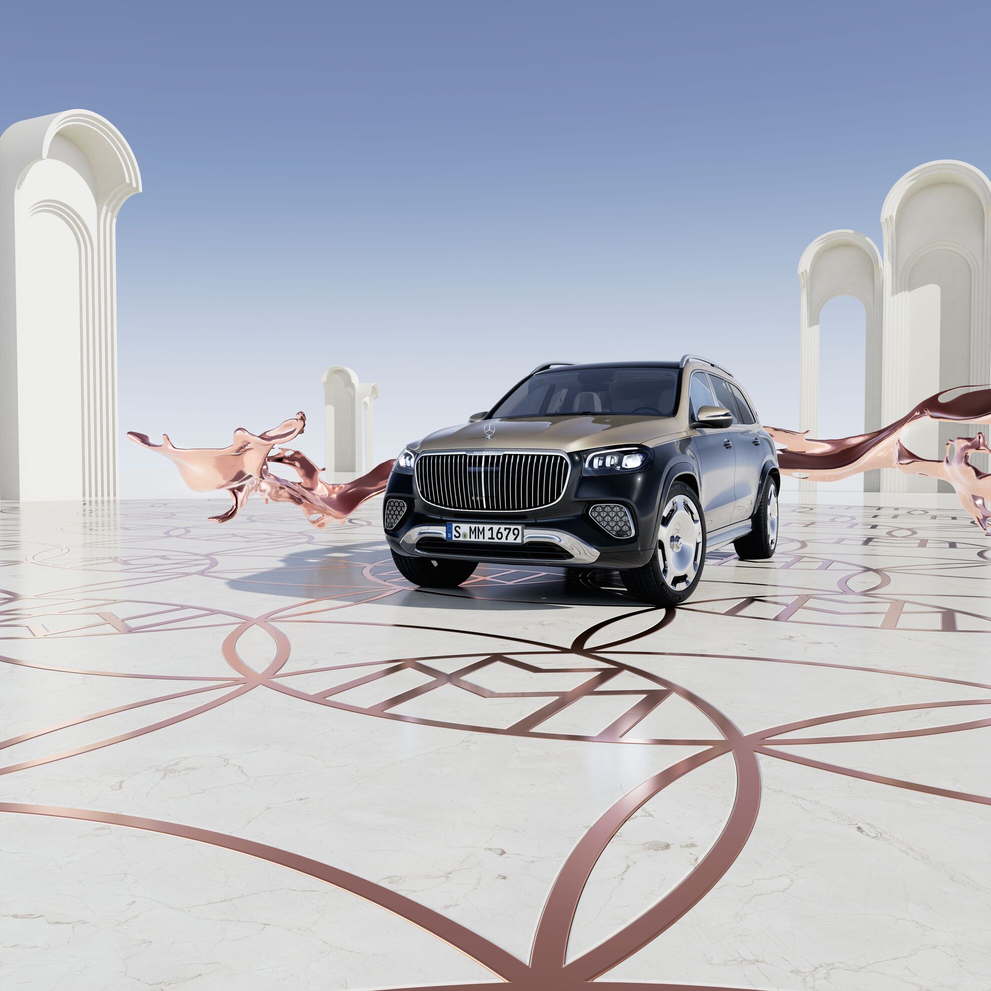 Design vozu Mercedes-Maybach GLS ztělesňuje maximální luxus